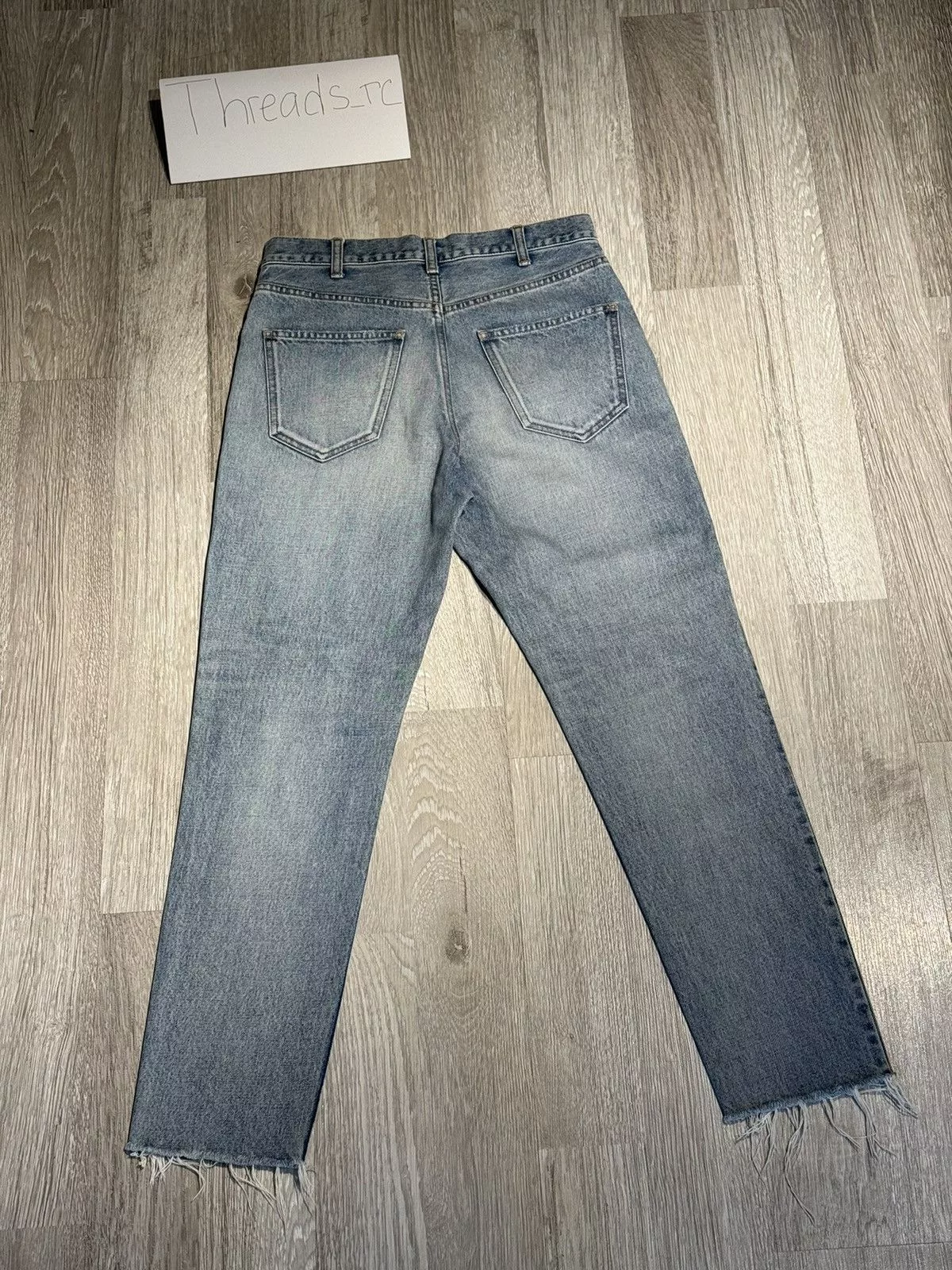 Celine Jeans CELINE DISTRESSED JEANS Blue