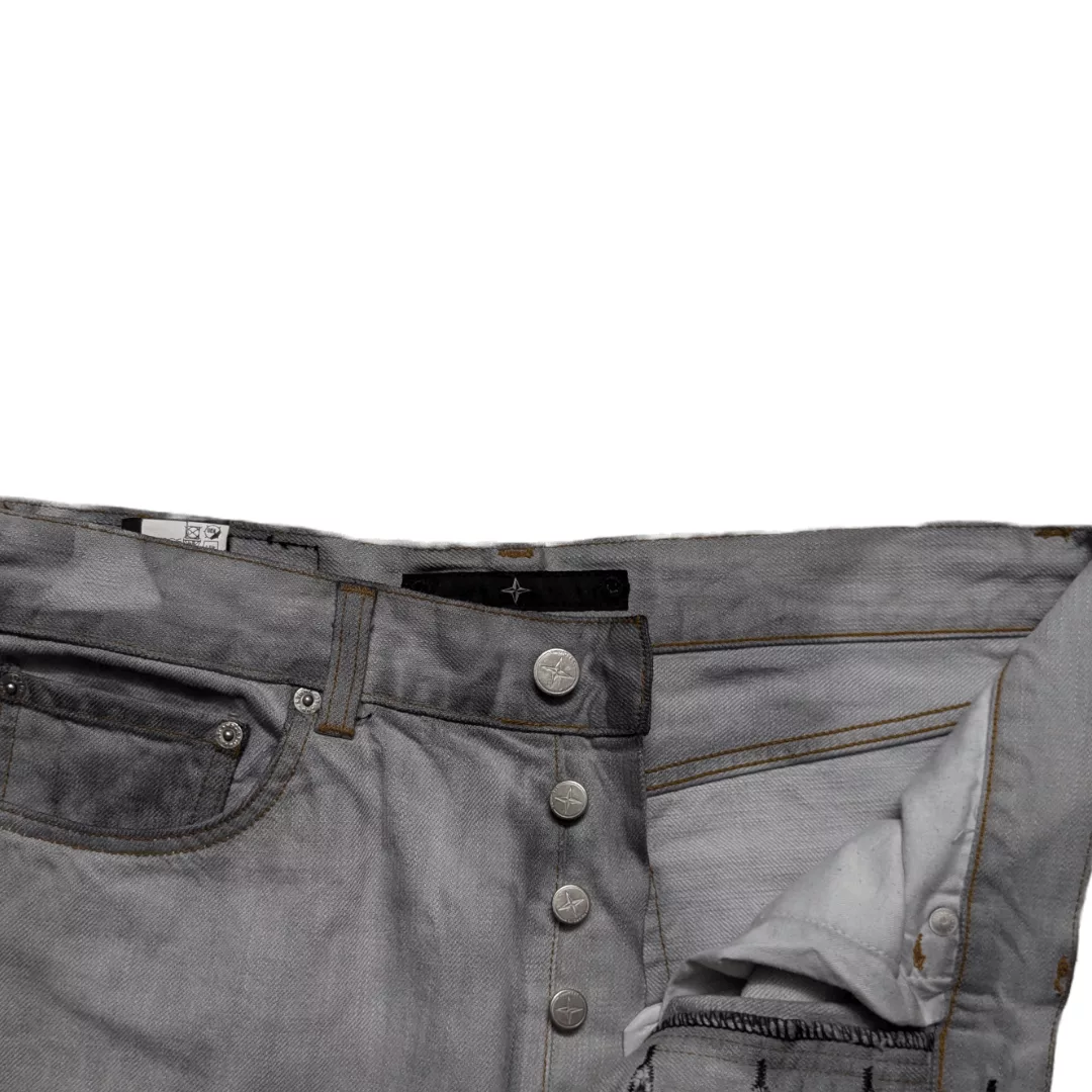 GREY STONE ISLAND DENIM Gray