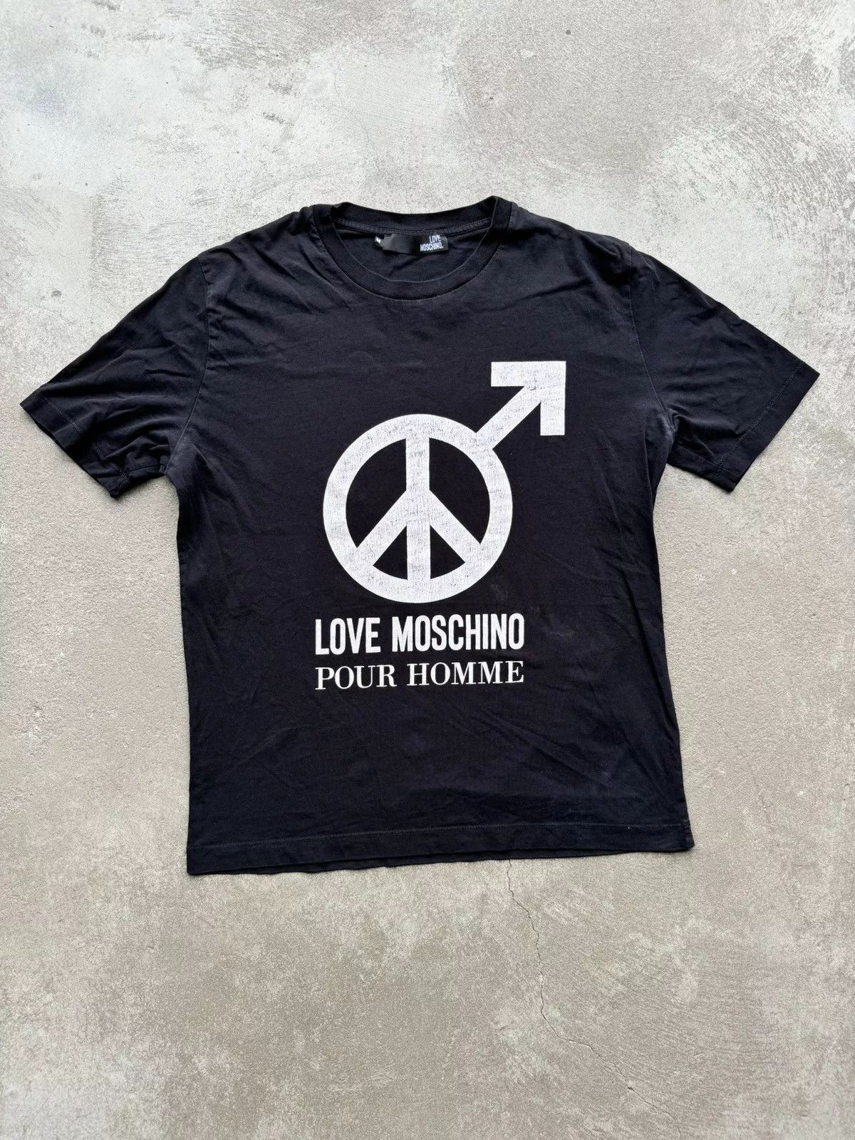 Moschino Short Sleeve T Shirts Love Moschino Tshirt Black