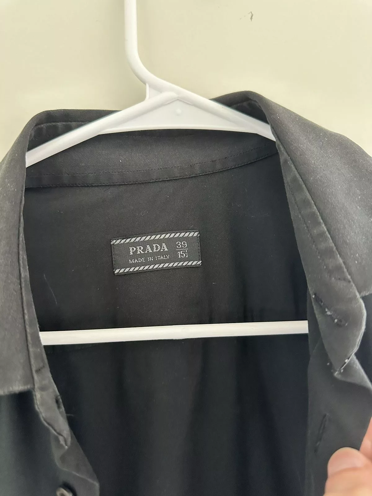 Prada Shirts Button Ups Prada short sleeve button up Black