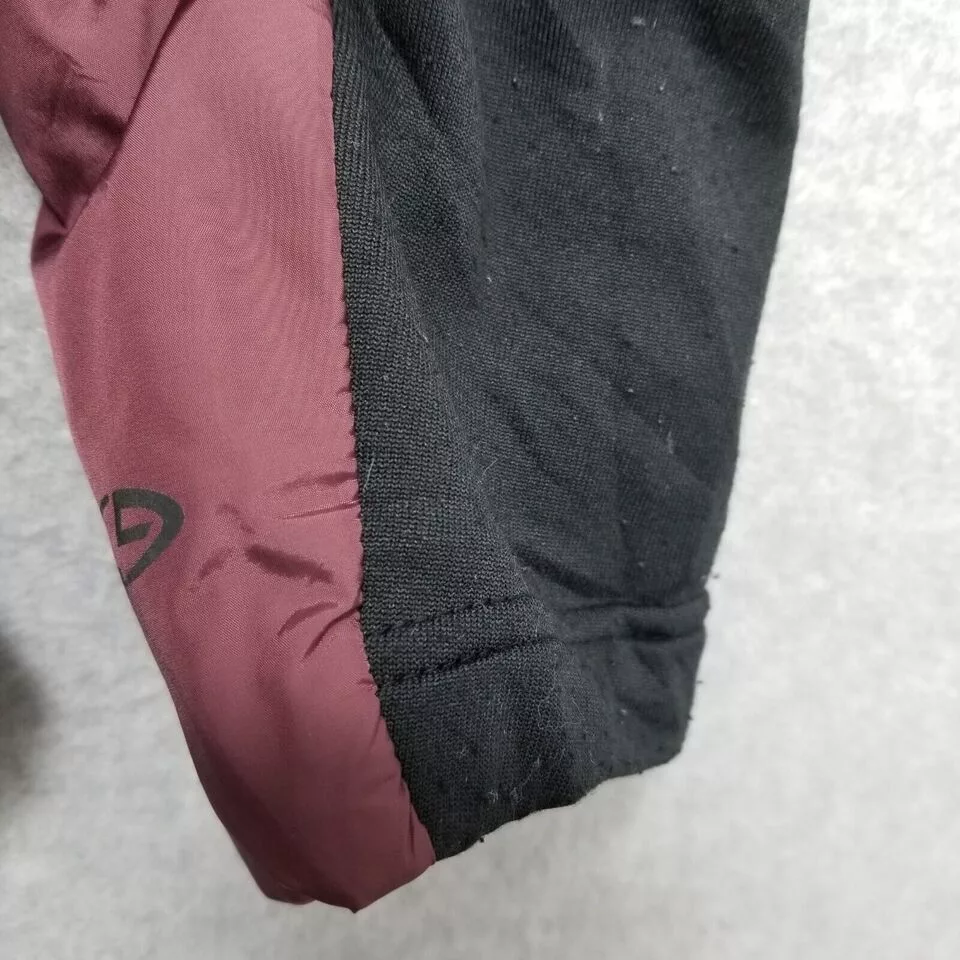 Champion Jackets Champion Jacket Womens Medium Pockets Full Zip Hooded Red