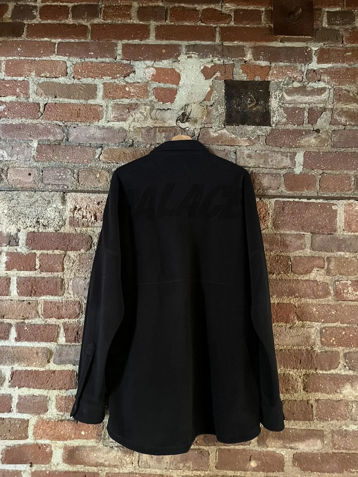 Palace Shirts Button Ups Palace Polartec Fleece Black