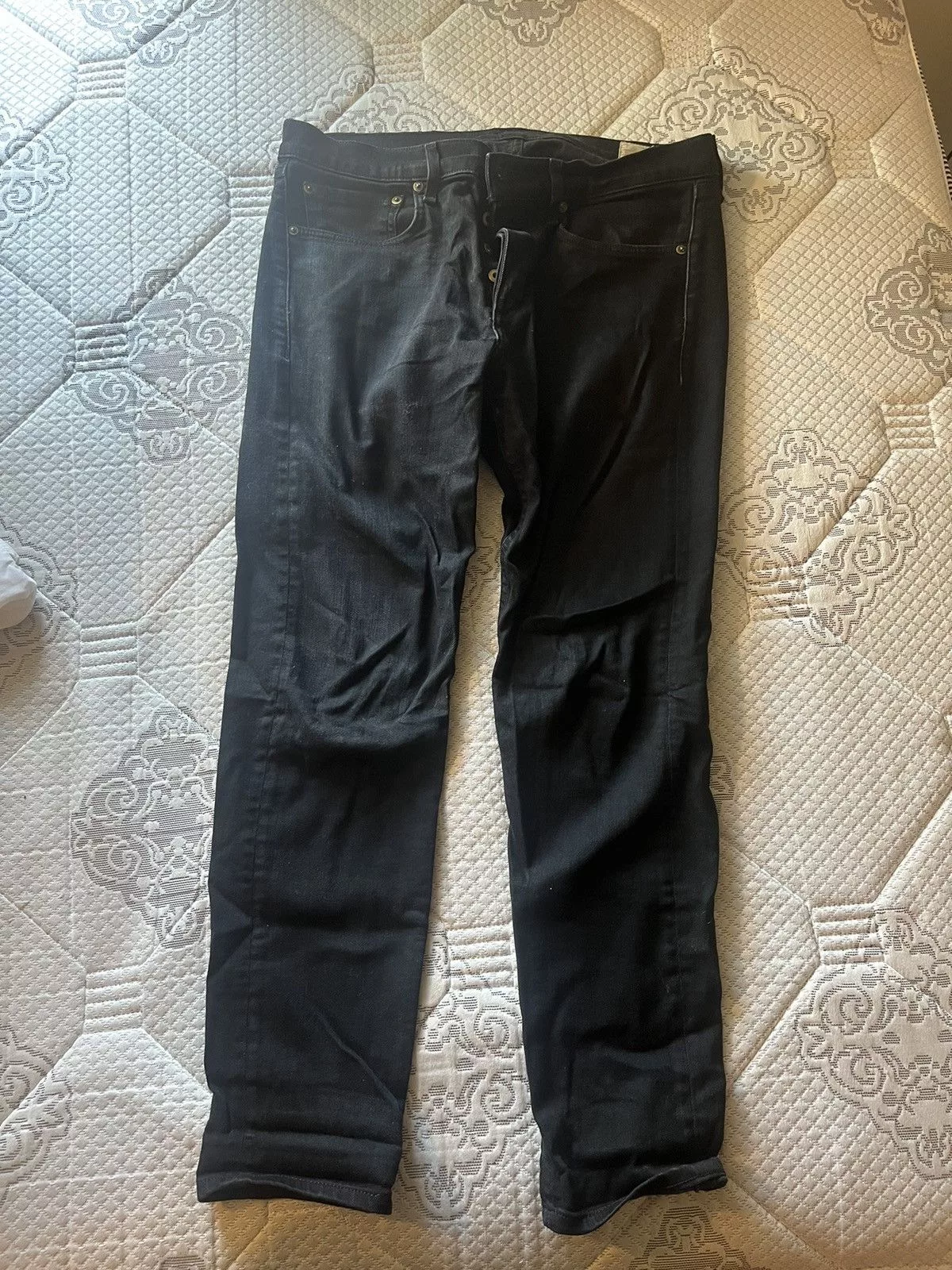 Rag & Bone Denim Rag & Bone Fit 1 Black Jeans
