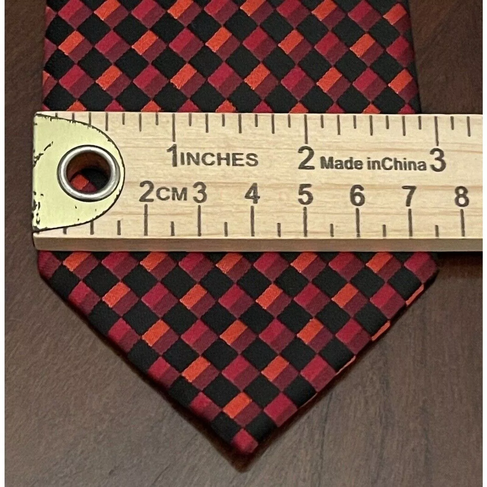 Alfani Ties Pocketsquares Alfani 100% Polyester Men’s Neck Tie Made In China Multi