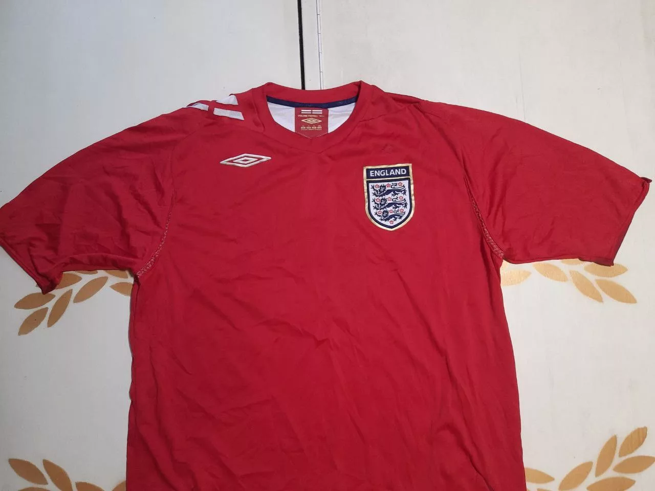 Umbro Jerseys Umbro England Jersey 2006-2008 Red
