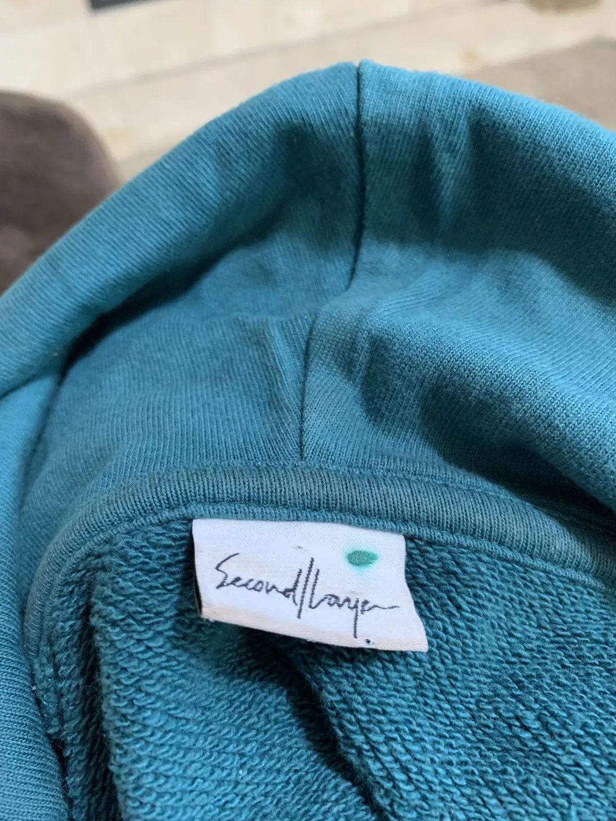 Second/Layer Sweatshirts Hoodies Second/Layer Logo Hoodie Green