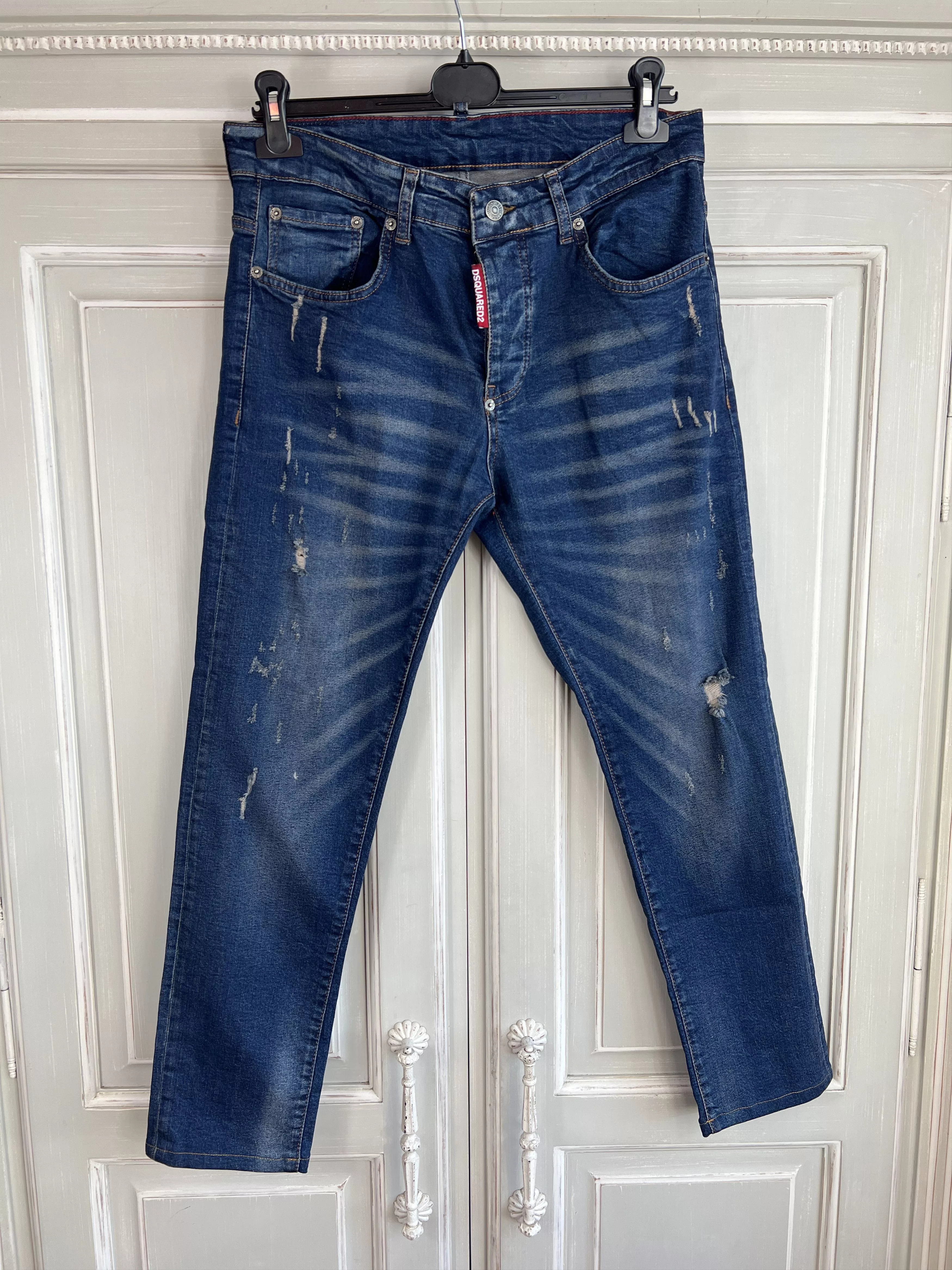Dsquared2 Denim DSQUARED2 JEANS NAVY PUNK DENIM Blue