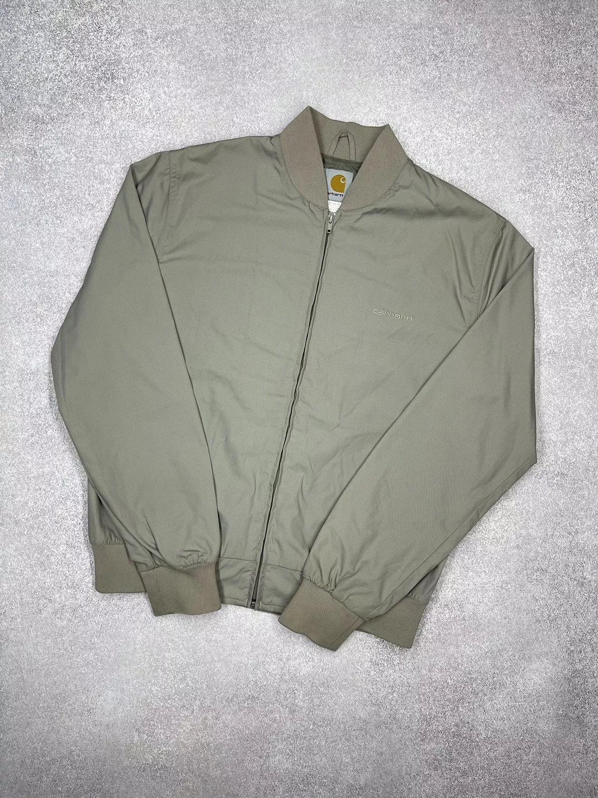 Carhartt Bombers Carhartt × Vintage Vintage Carhartt Bomber Jacket Y2K Beige Streetwear
