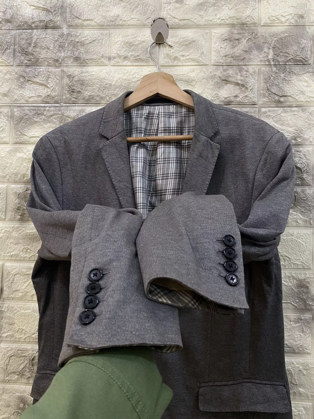 Burberry Jackets Burberry Black Label Cotton Jacket Gray