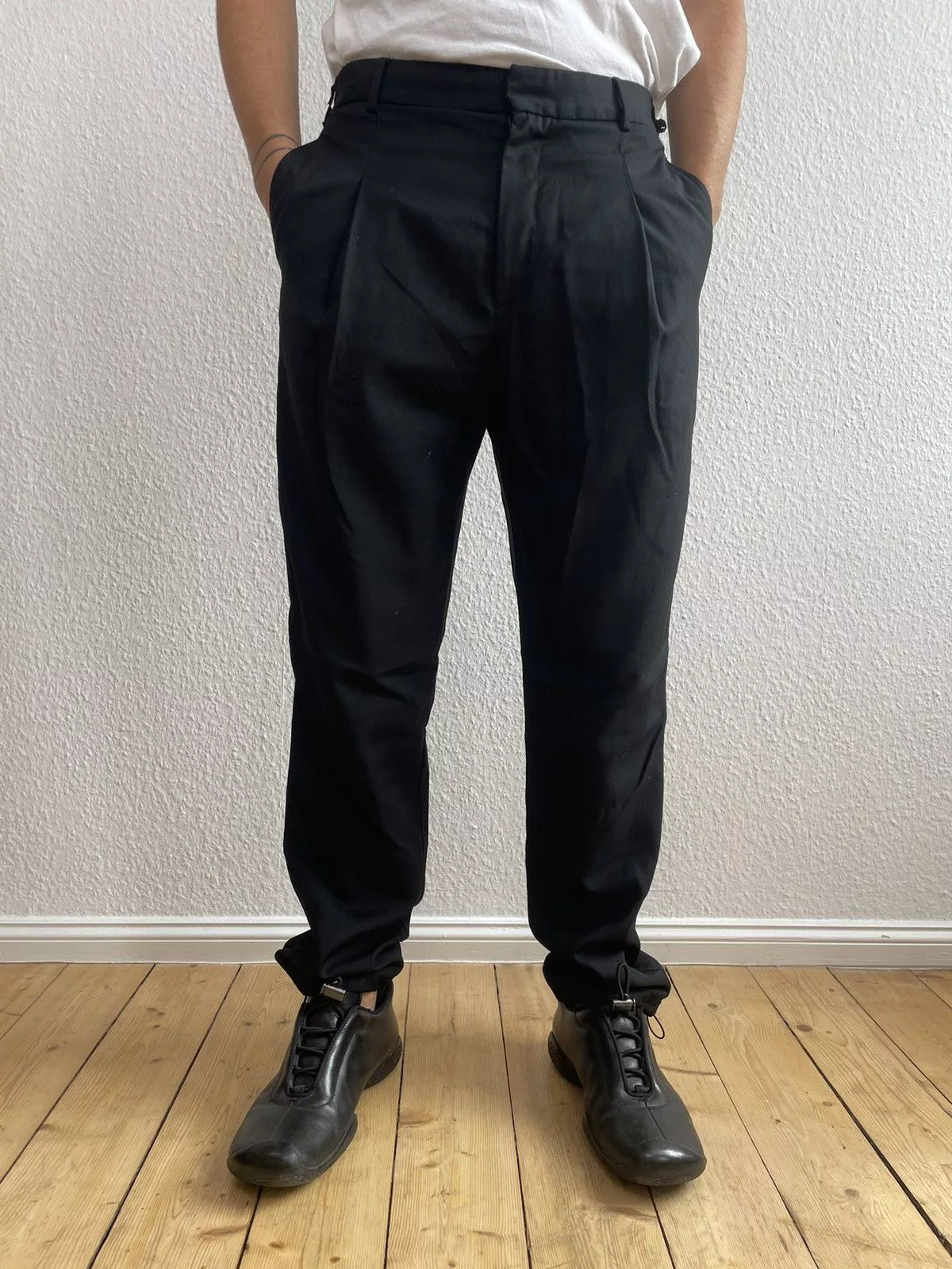 Givenchy Casual Pants Givenchy Lana Wool Technical Trousers Black