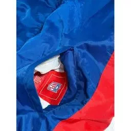 NFL Denim Jackets Vintage 1990s NFL Varsity Jacket Double Sided New York Multi