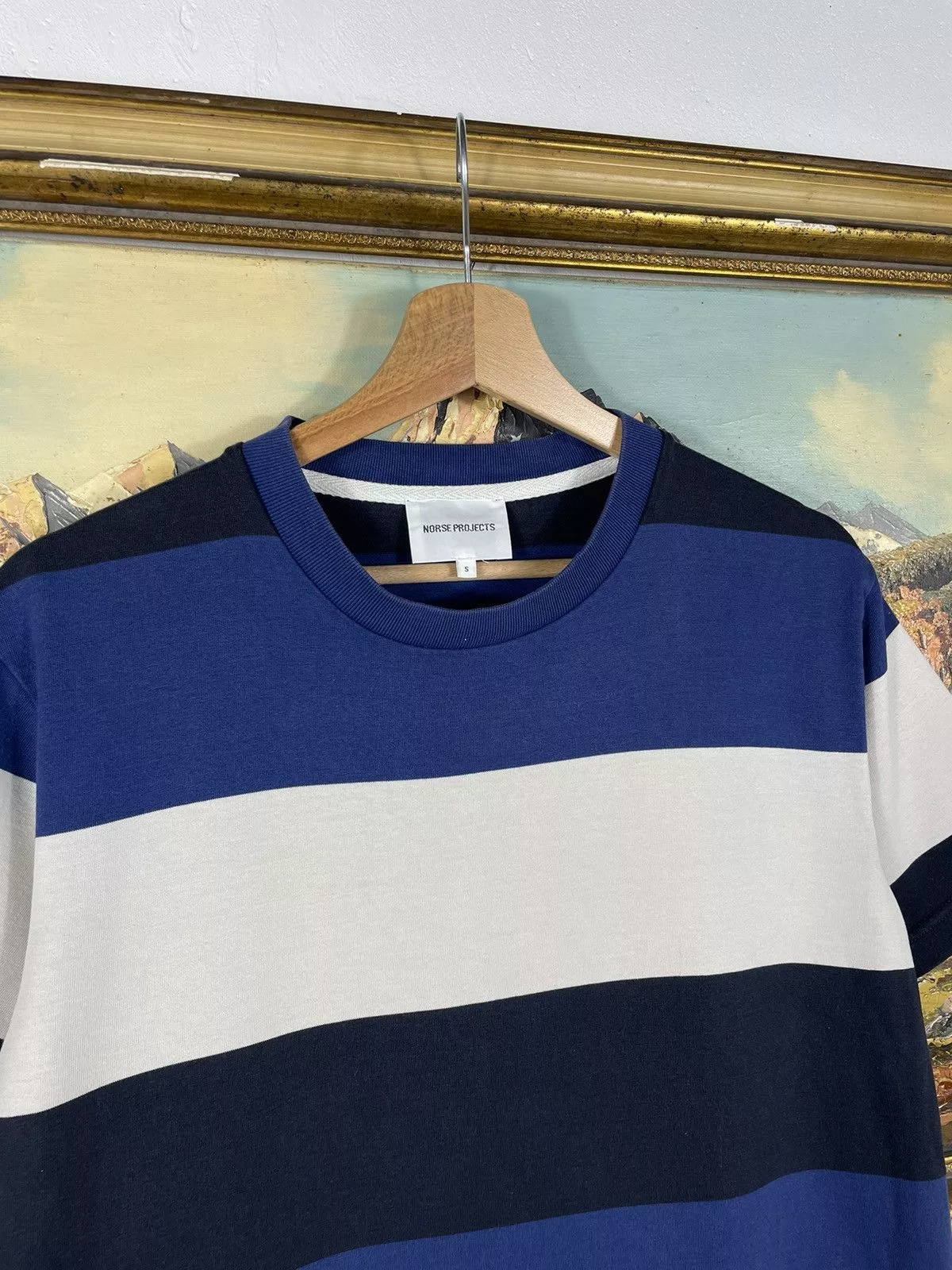 Norse Projects Short Sleeve T Shirts Norse Projects Norse Project Stripped T-shirt tees Multi Streetwear