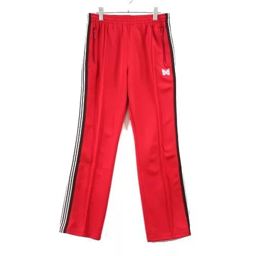 Needles Sweatpants Joggers Needles Sweat Pants Narrow Track Poly Smooth Red