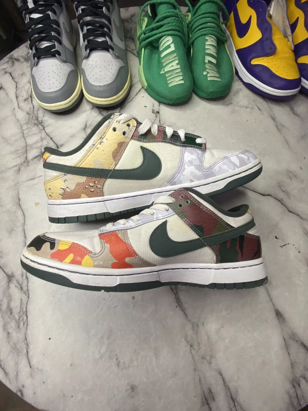 Nike Low Top Sneakers Nike Dunk low multi camo