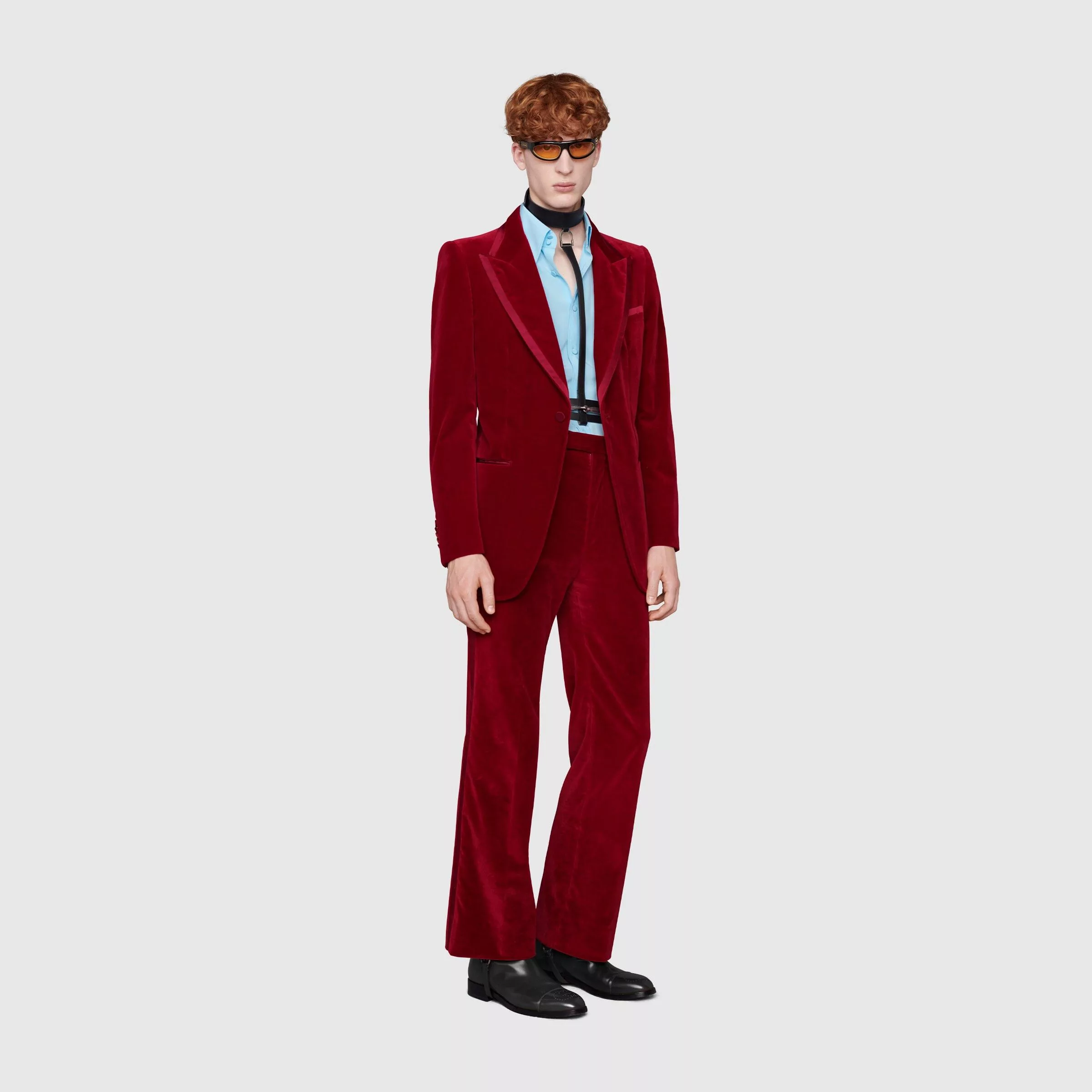 Gucci Blazers Gucci Red Velvet Blazer