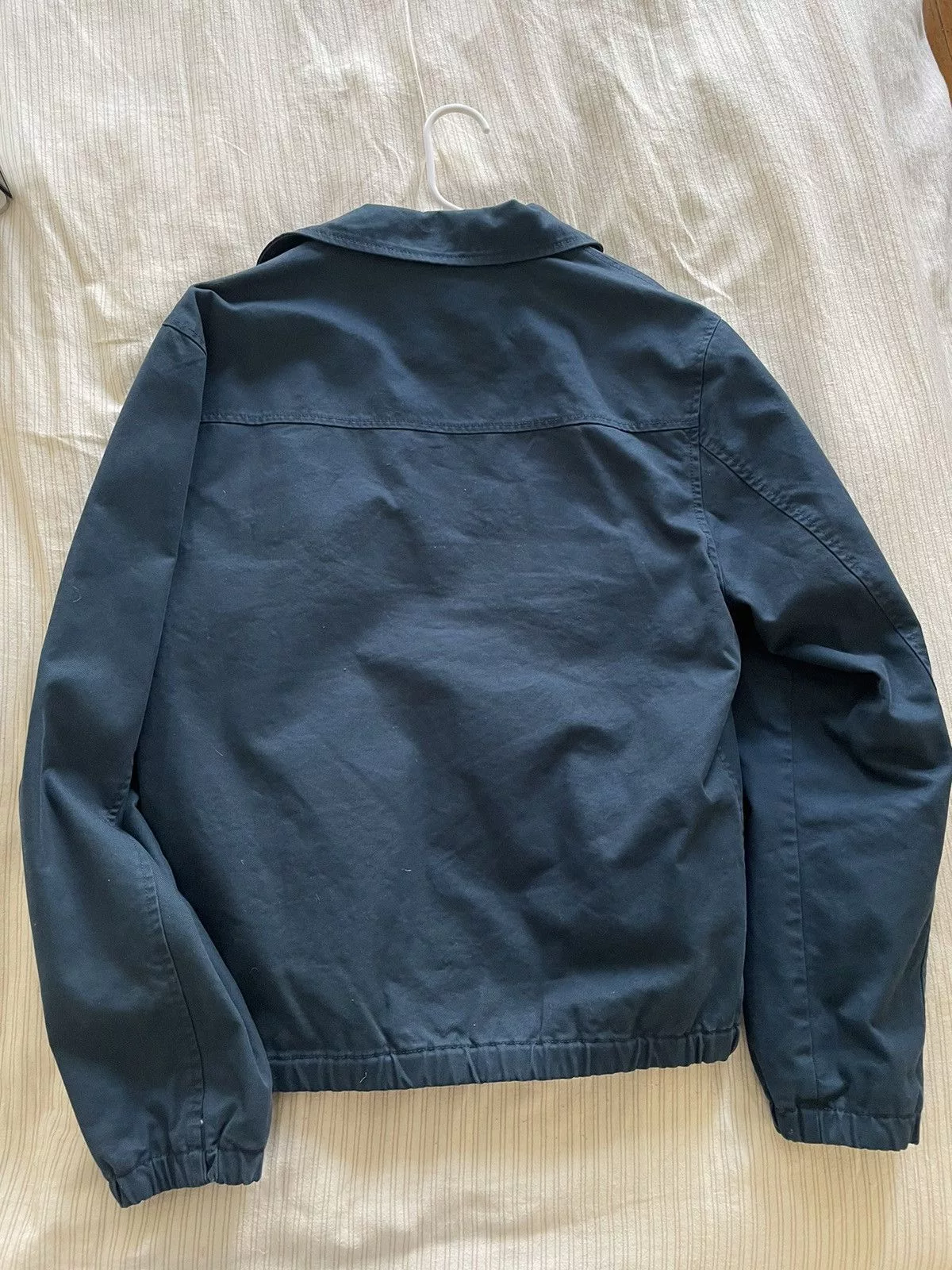J.Crew Light Jackets J.Crew Zip Up Work Jacket Blue