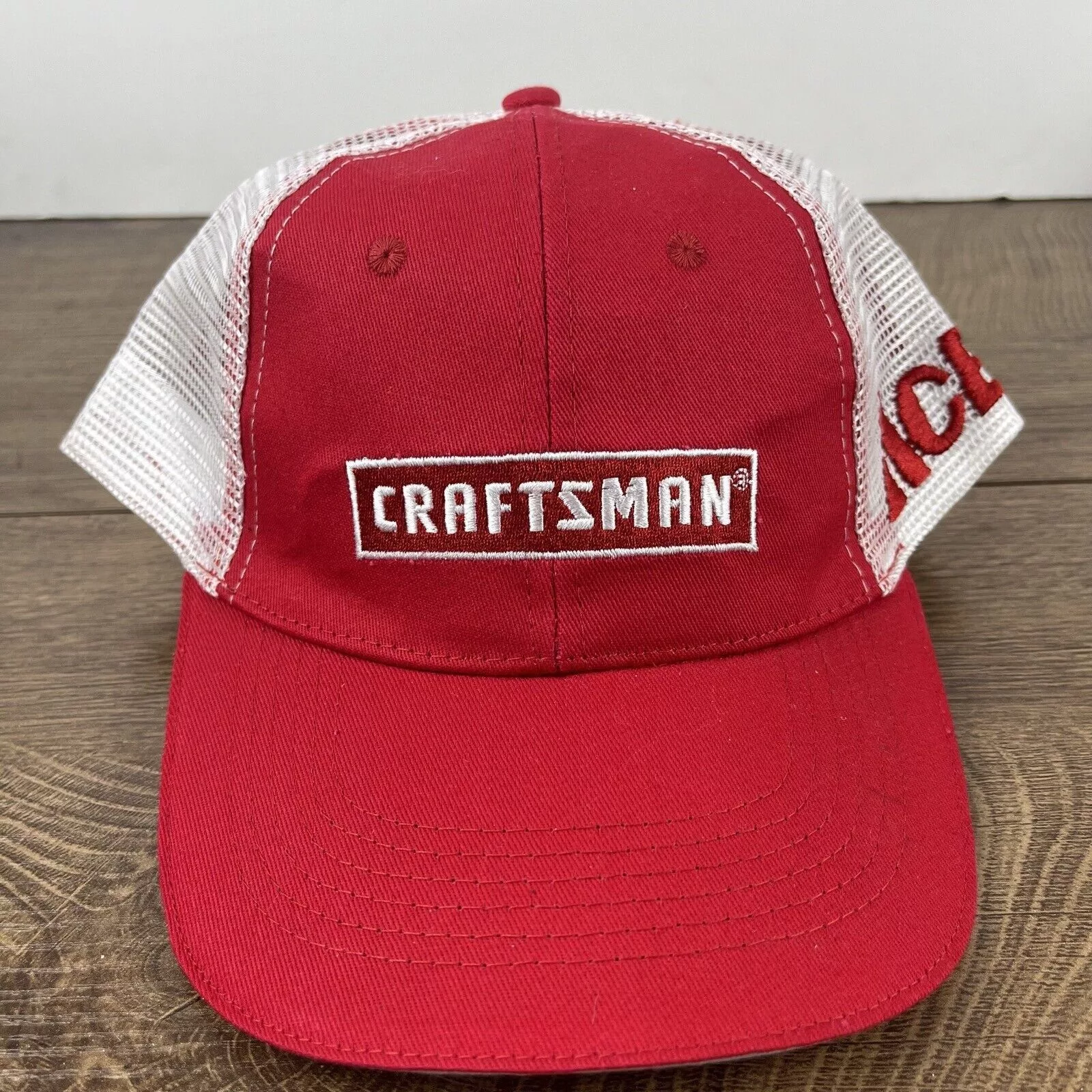 Craftsman Hats Craftsman Hat Craftsman Tools Hat Adjustable Hat Red Hat Adu