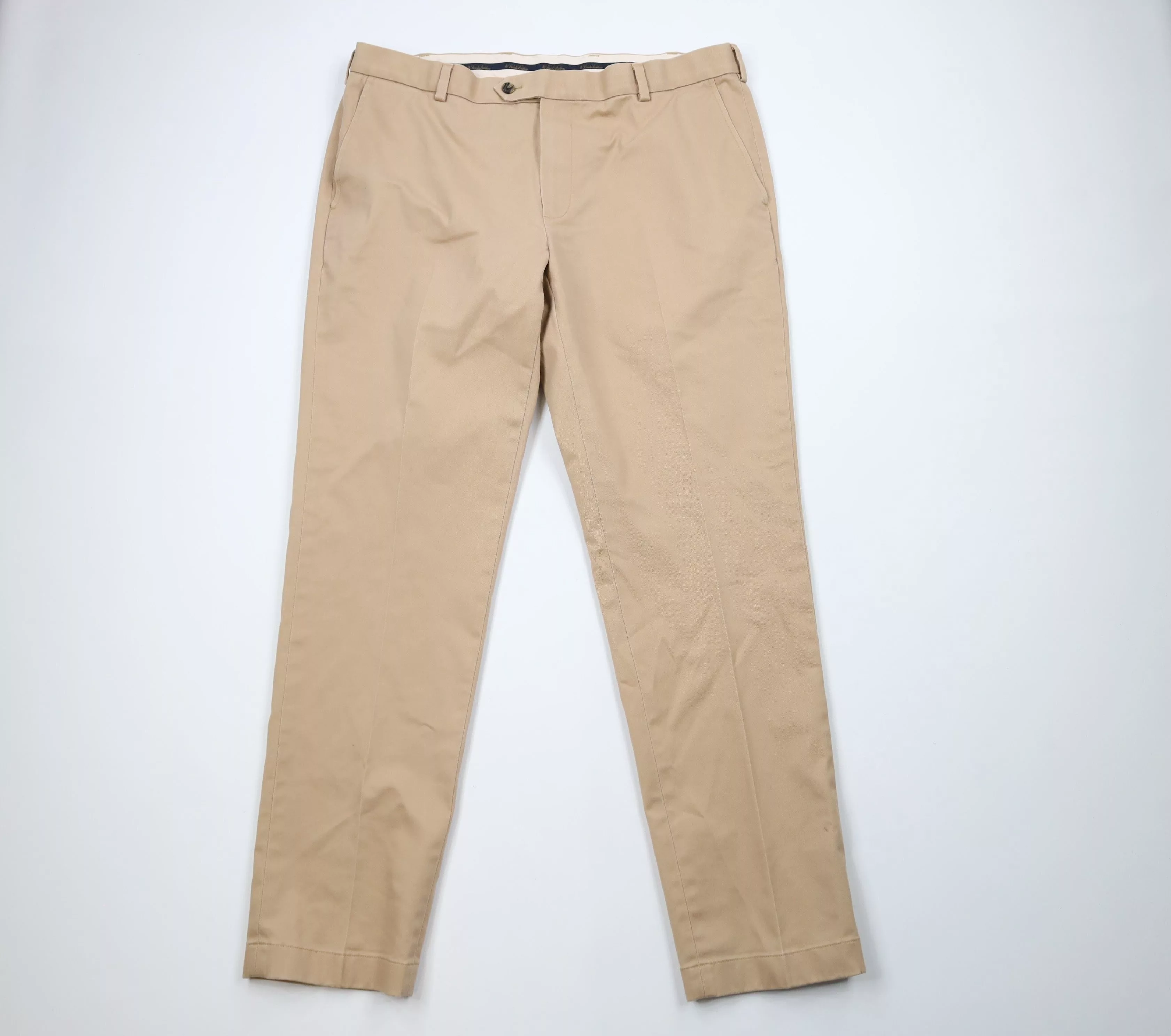 Brooks Brothers Casual Pants Brooks Brothers × Vintage Brooks Brothers Advantage Flat Front Pants Beige Stretch