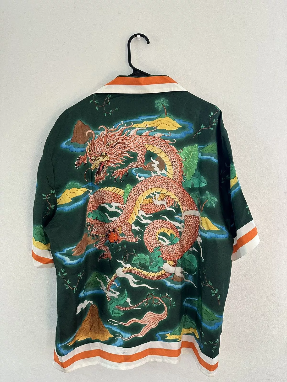 Casablanca Shirts Button Ups Casablanca Button Up Green