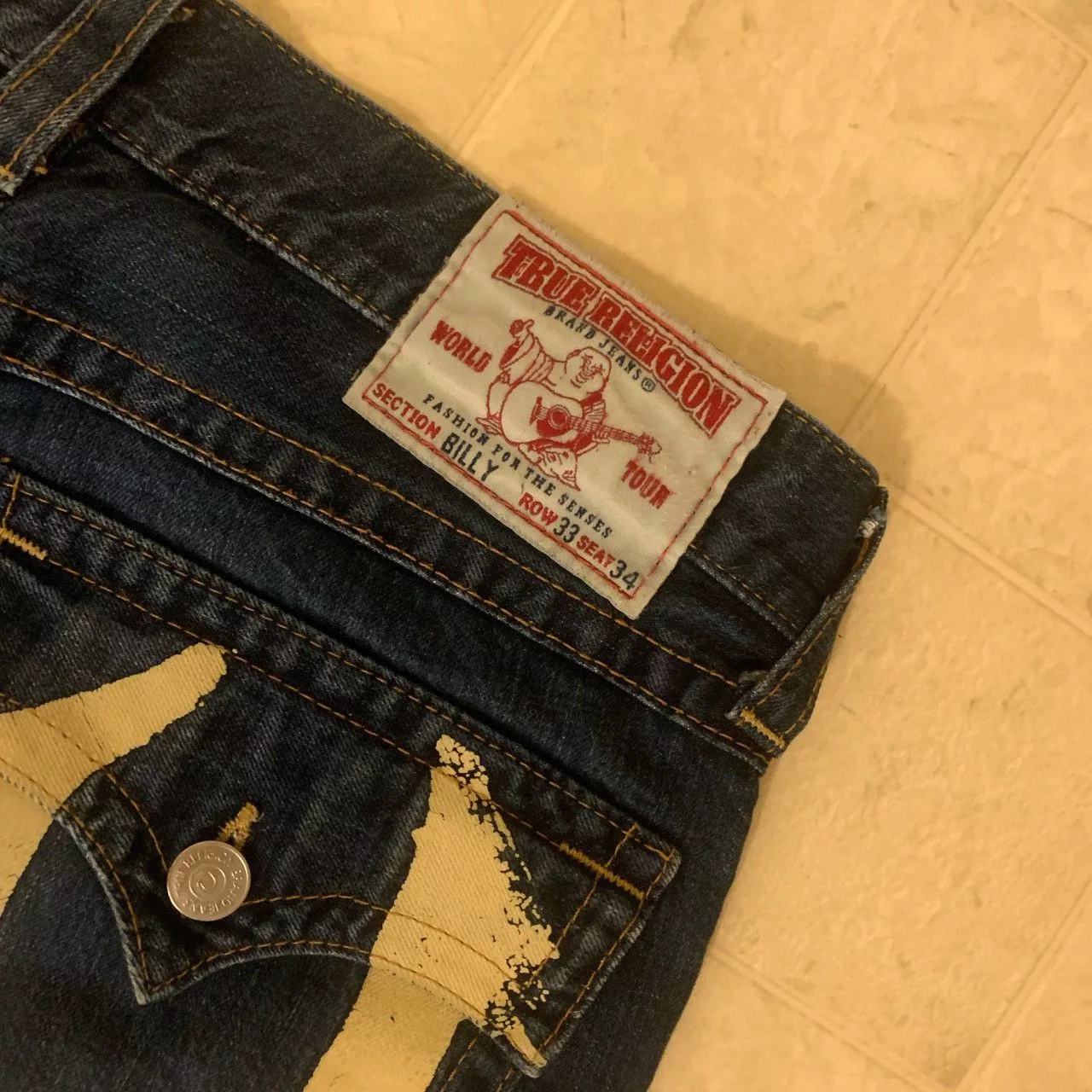 True Religion Denim Flared True Religion’s Blue