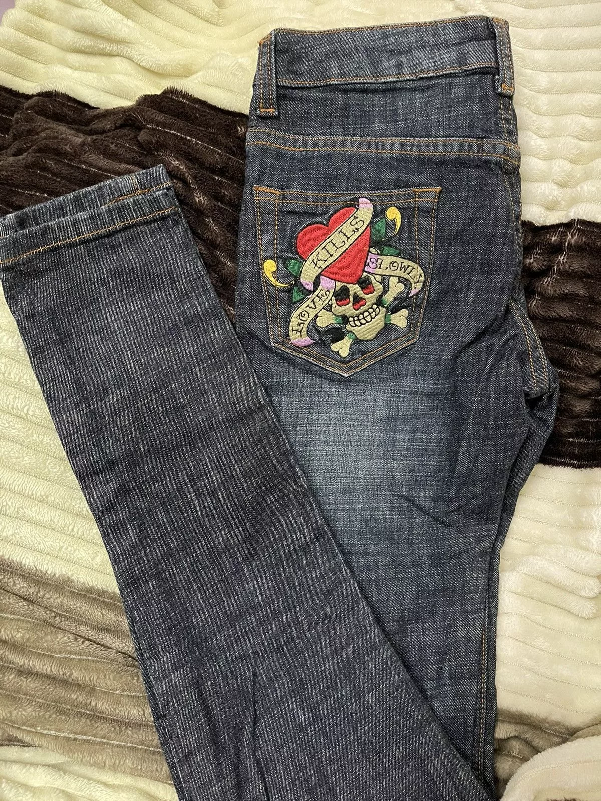 Ed Hardy Jeans Ed hardy denim Black