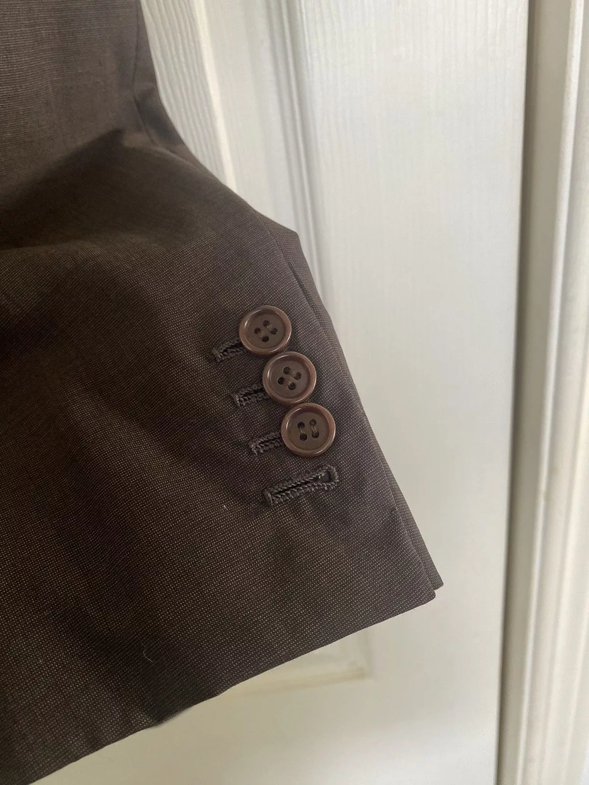 Kiton Blazers Kiton Lightweight Suit Jacket Brown