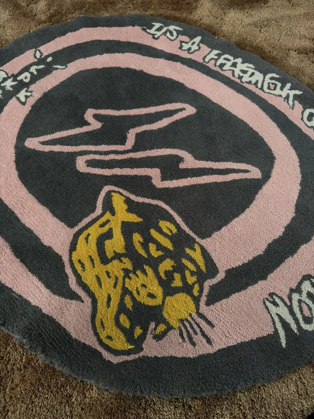 Fragment Design Miscellaneous Fragment Design × Travis Scott Travis Scott Fragment Rug Black