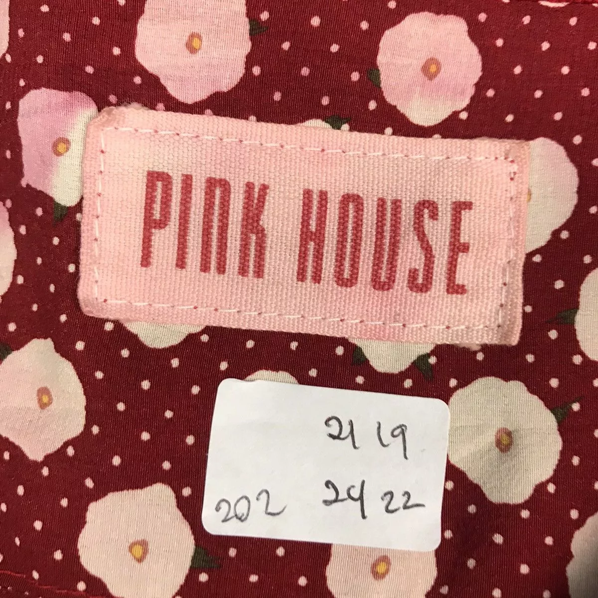 Japanese Brand Denim Jackets Japanese Brand × Pink House PINK HOUSE TYPE 2 STYLE DOUBLE POCKET JACKET Red