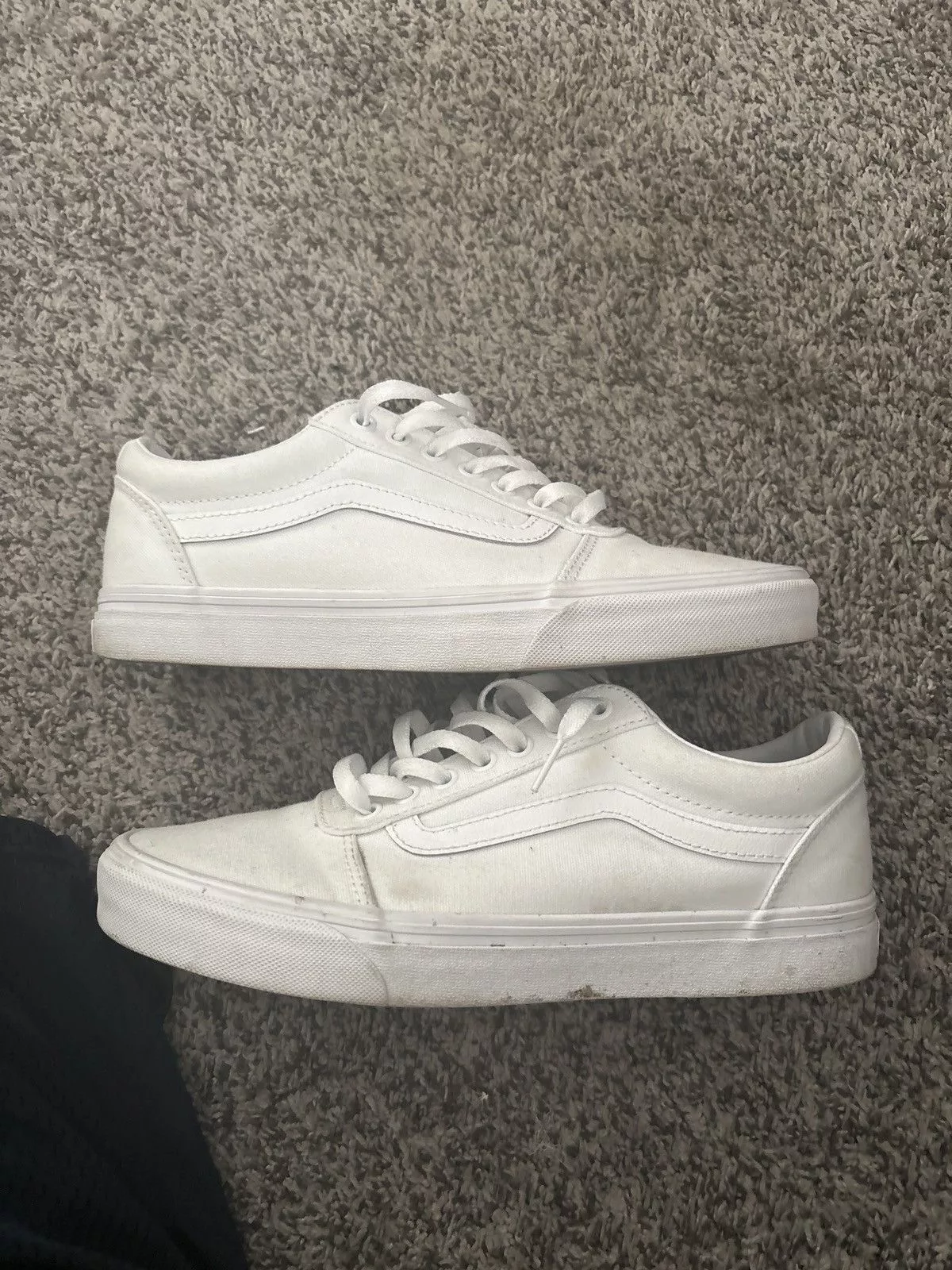 Vans Low Top Sneakers Vans × Vintage Vans Canvas White Old Skool Streetwear
