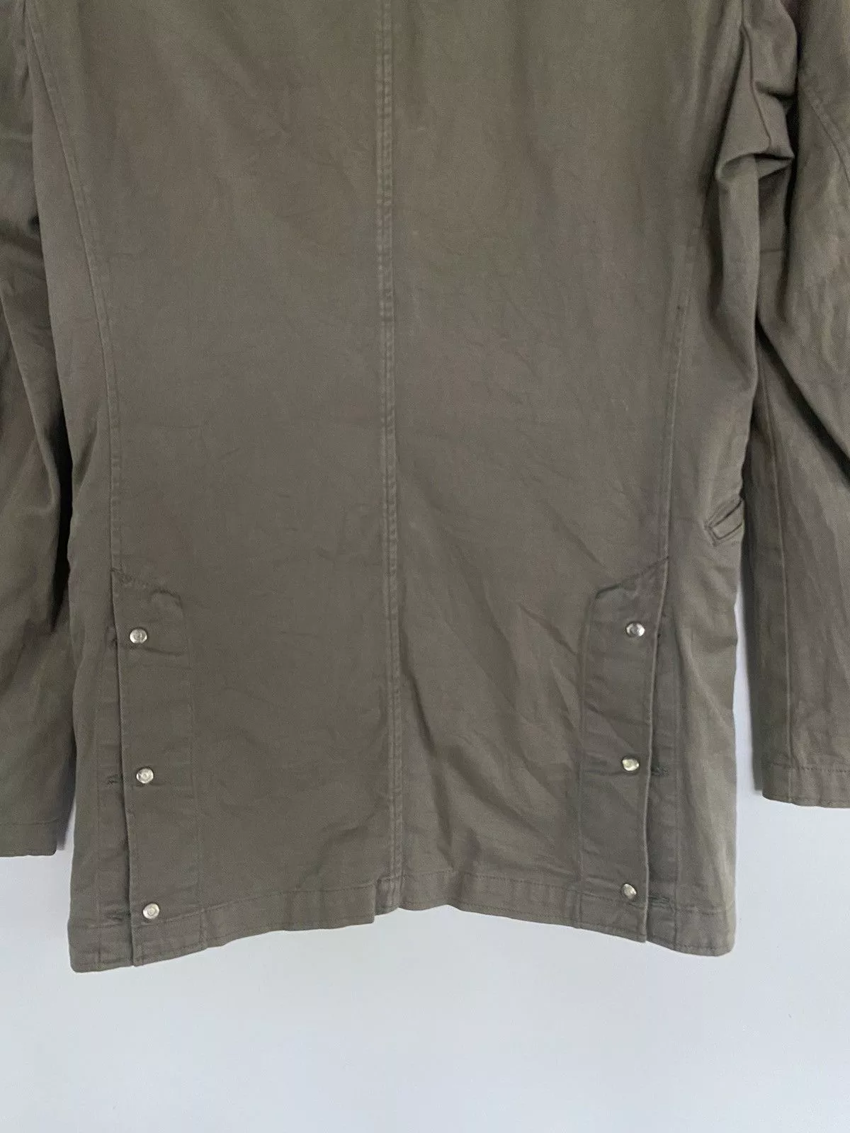 CABANE de ZUCCa Jackets CABANE de ZUCCa Cabana De Zucca Ladies Button up Jacket Gray