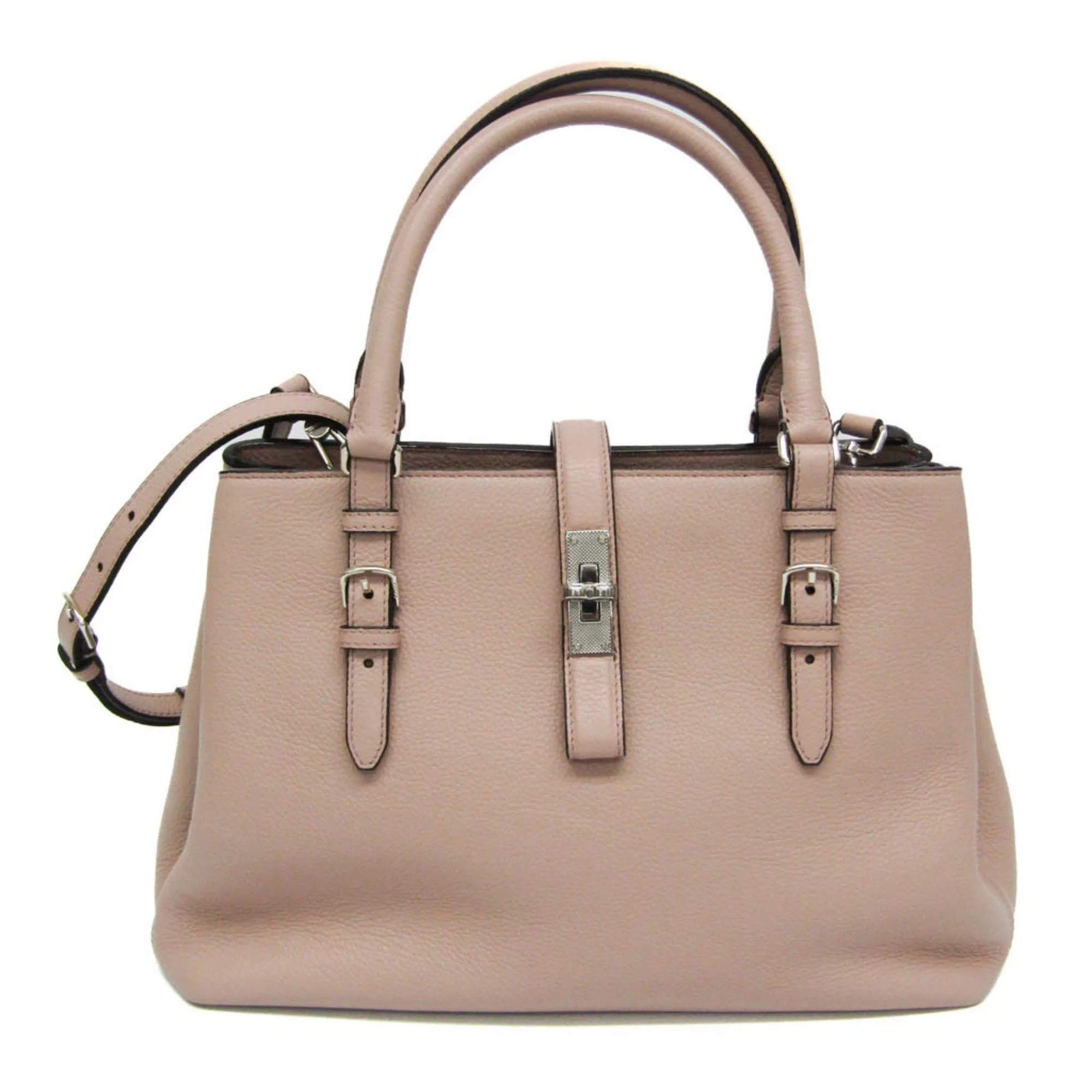 Bally Other Bally BOOM MD Women's Leather Handbag,Shoulder Bag Pink Beige