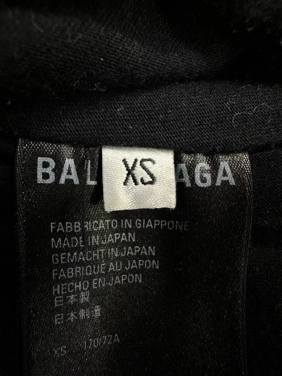 Balenciaga Denim balenciaga distressed denim slashed Black