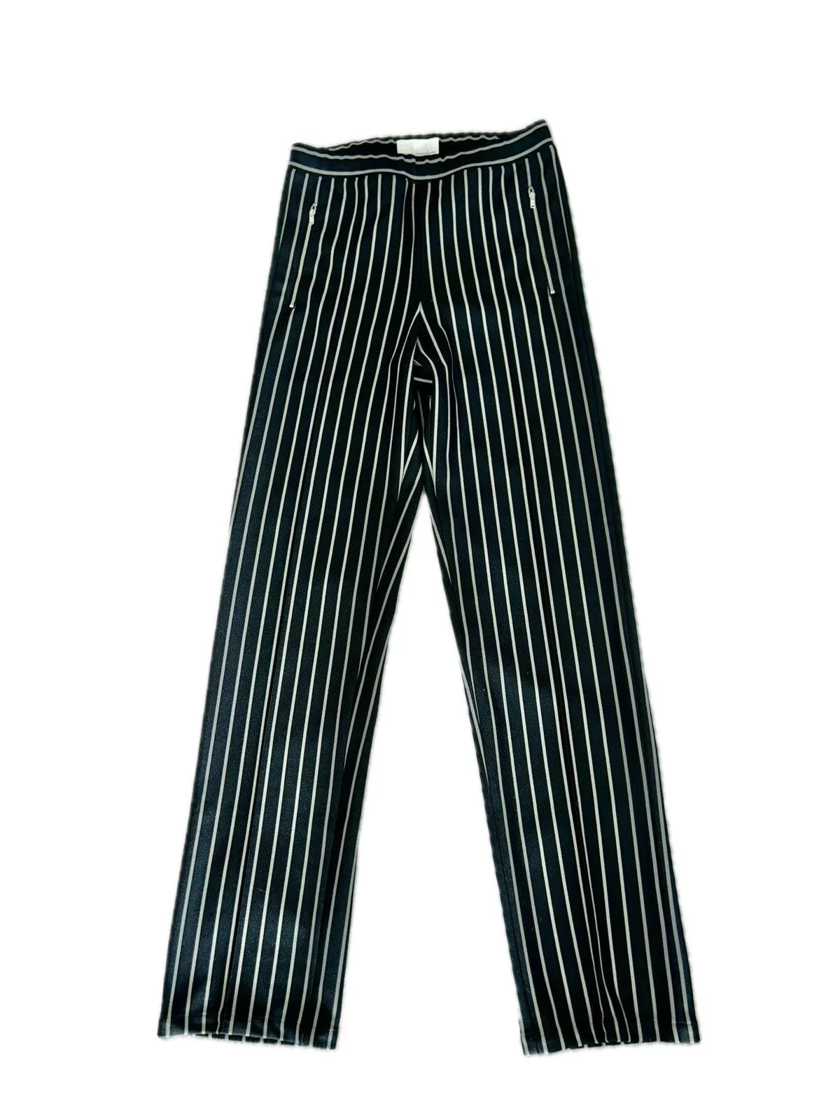 Random Identities Casual Pants Black Random Identities Striped Stretch Trouser (S)