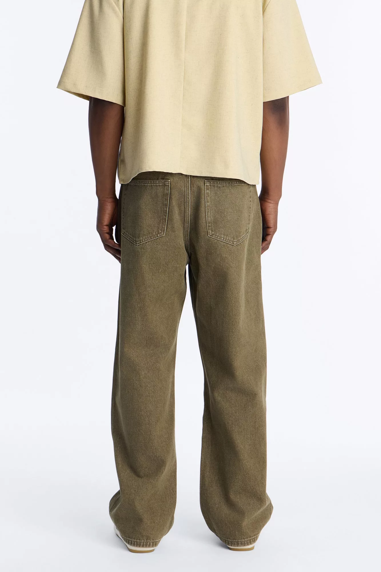 The Staple Relaxed Jean - Olive