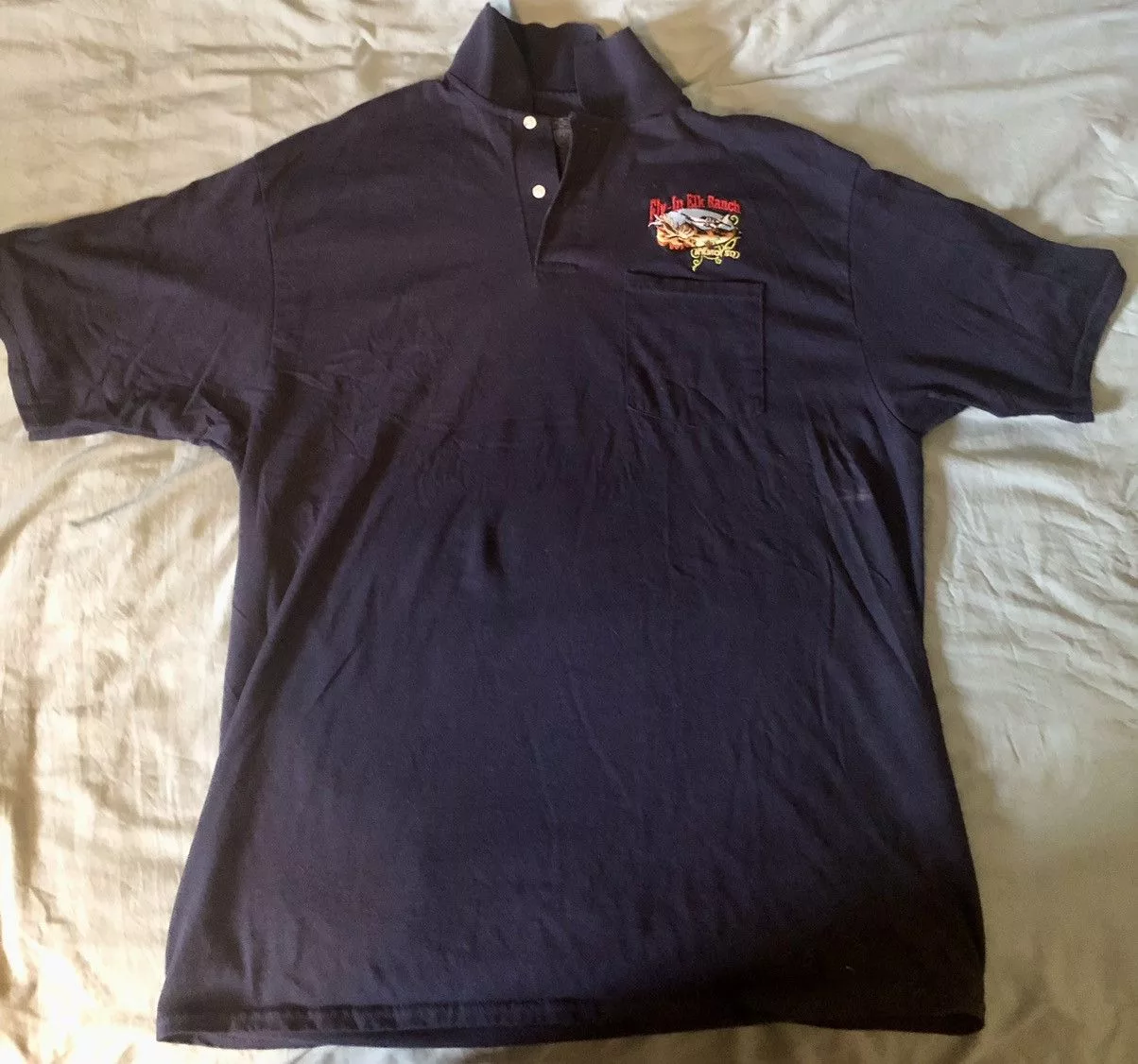 Vintage Polos Vintage South Dakota polo Blue
