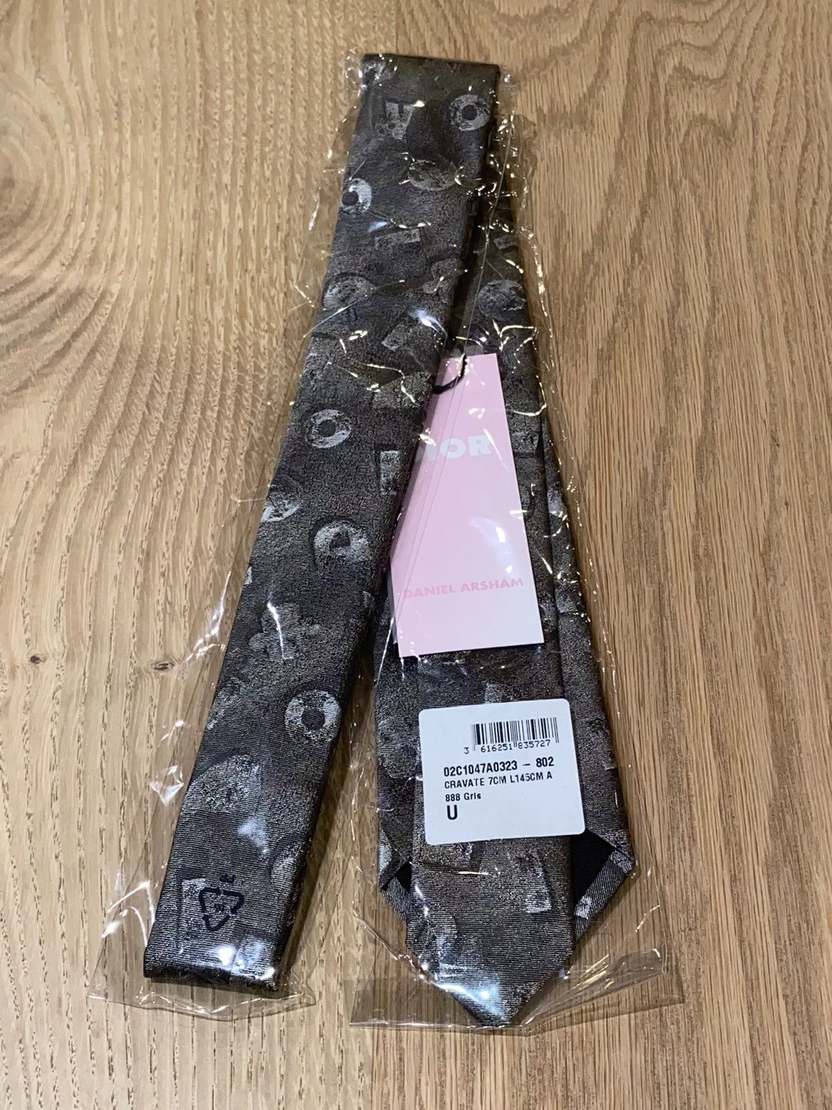 Daniel Arsham Ties Pocketsquares Daniel Arsham × Dior Daniel Arsham x Dior Tie Cravate Multi
