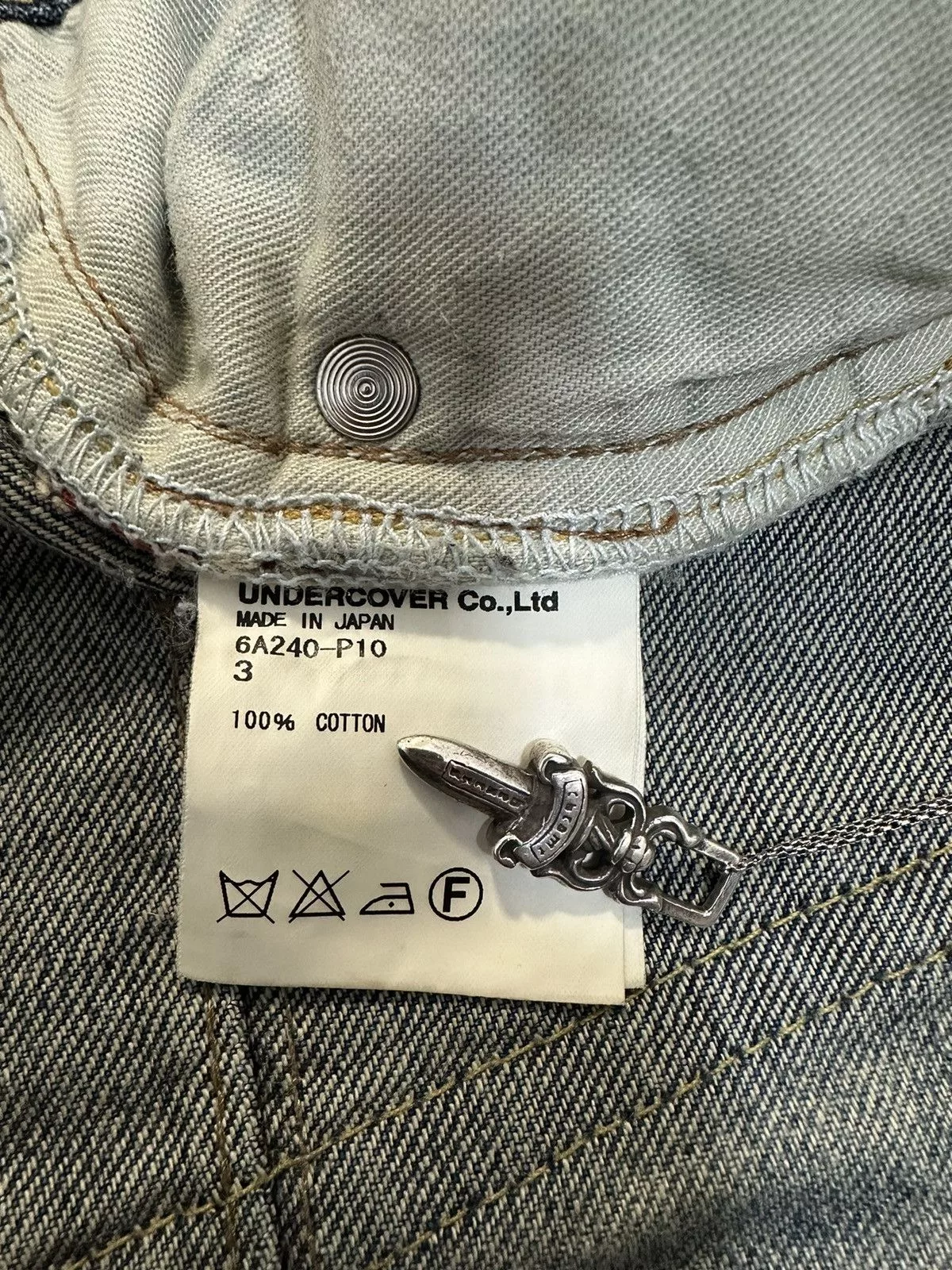 Undercover Denim AW06 GuruGuru Undercover Insect Denim Blue