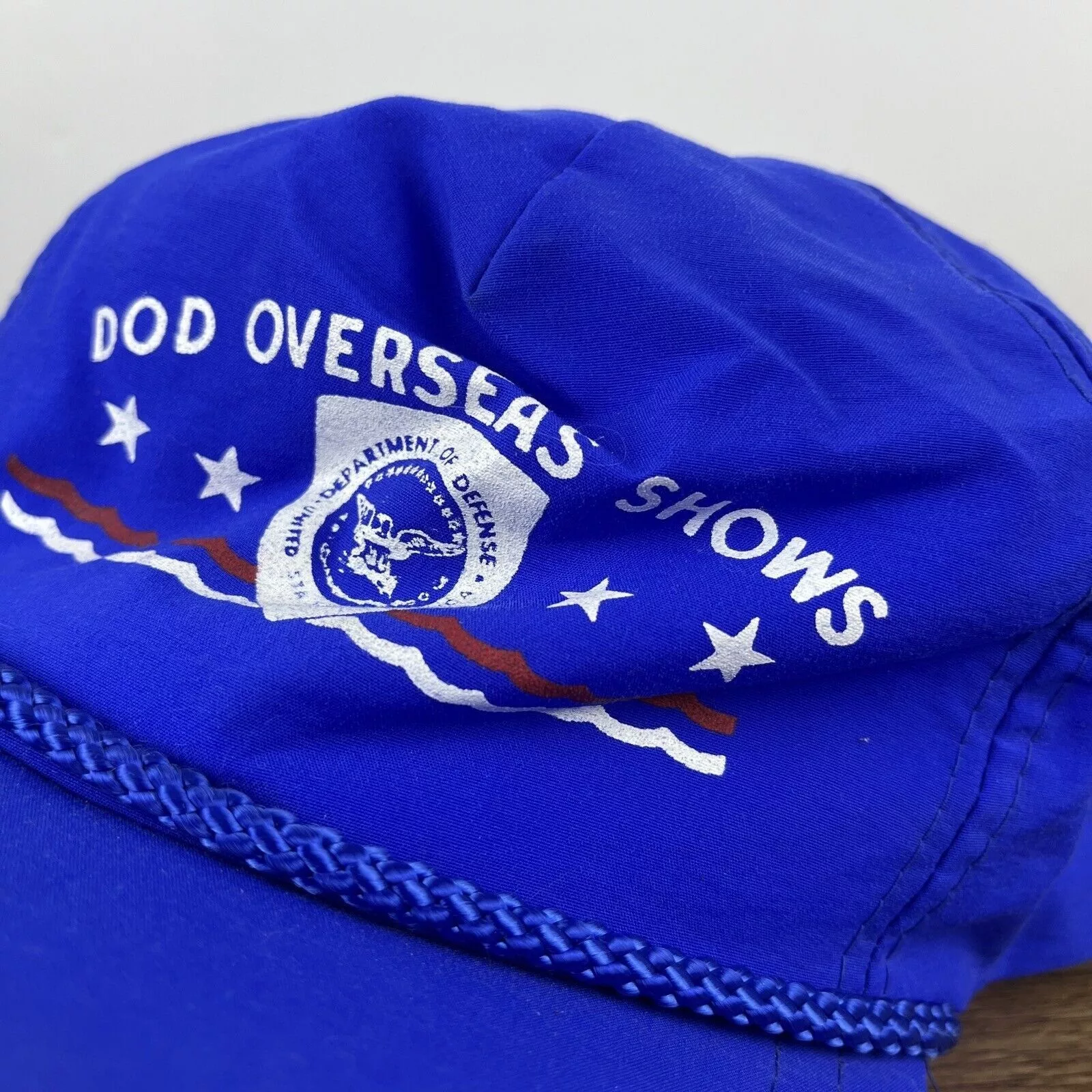 Other Hats Other DOD Overseas Shows Hat DOD Blue Hat Snapback Adjustable Adul