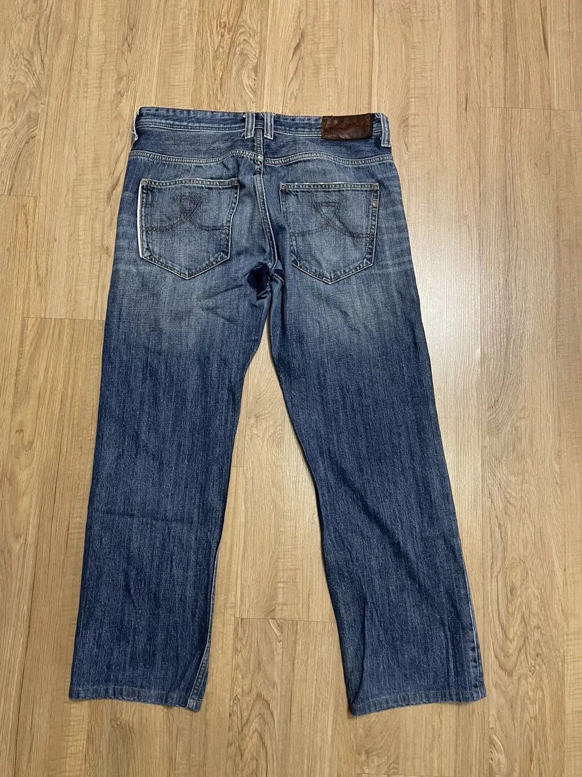 Ben Sherman Denim Ben Sherman Distressed denim Blue
