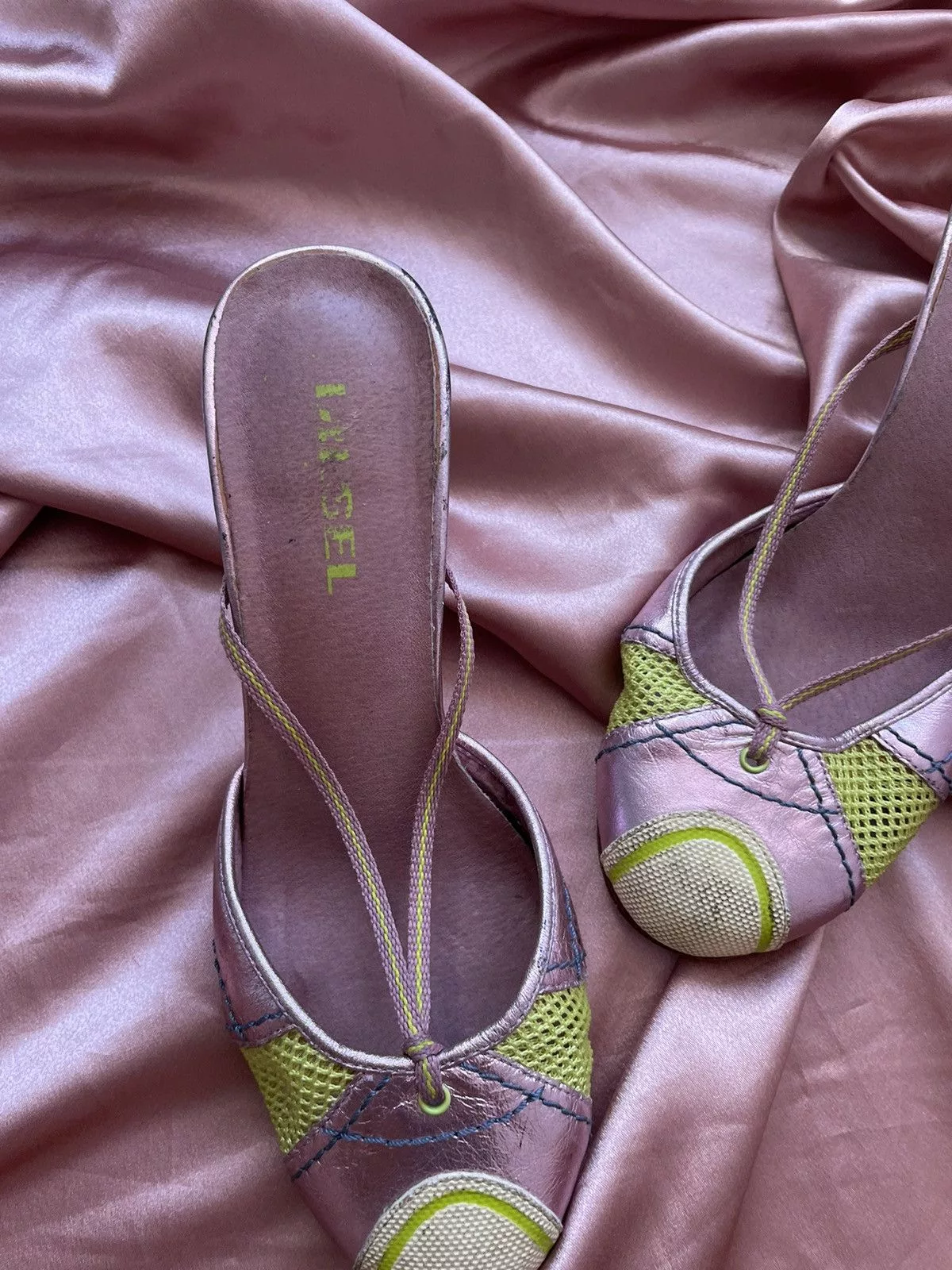 Y2k Diesel mules Pink