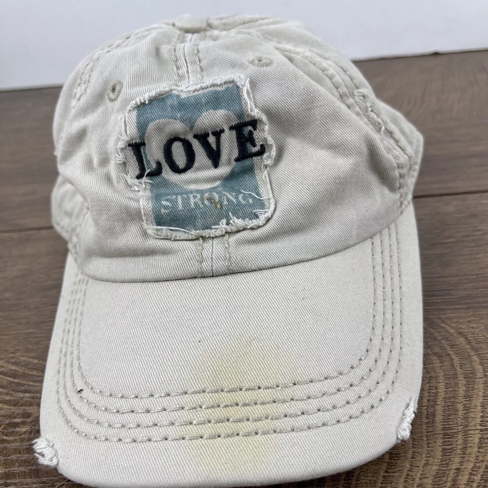Other Hats Other Love Strong Hat Love Strong Hat Tan Brown Hat Adjustable Tan