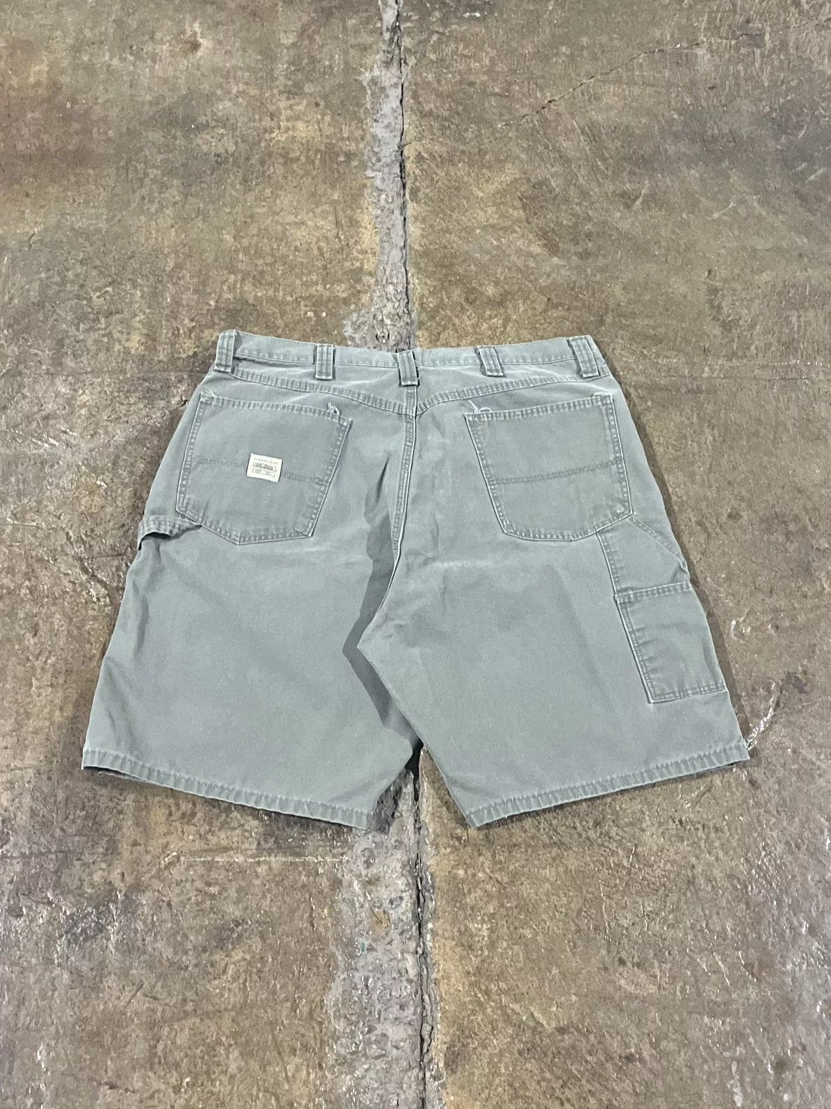 Carhartt Shorts Carhartt × Vintage × Wrangler Crazy Y2K Carhartt Style Wrangler Carpenter Skater Shorts Green