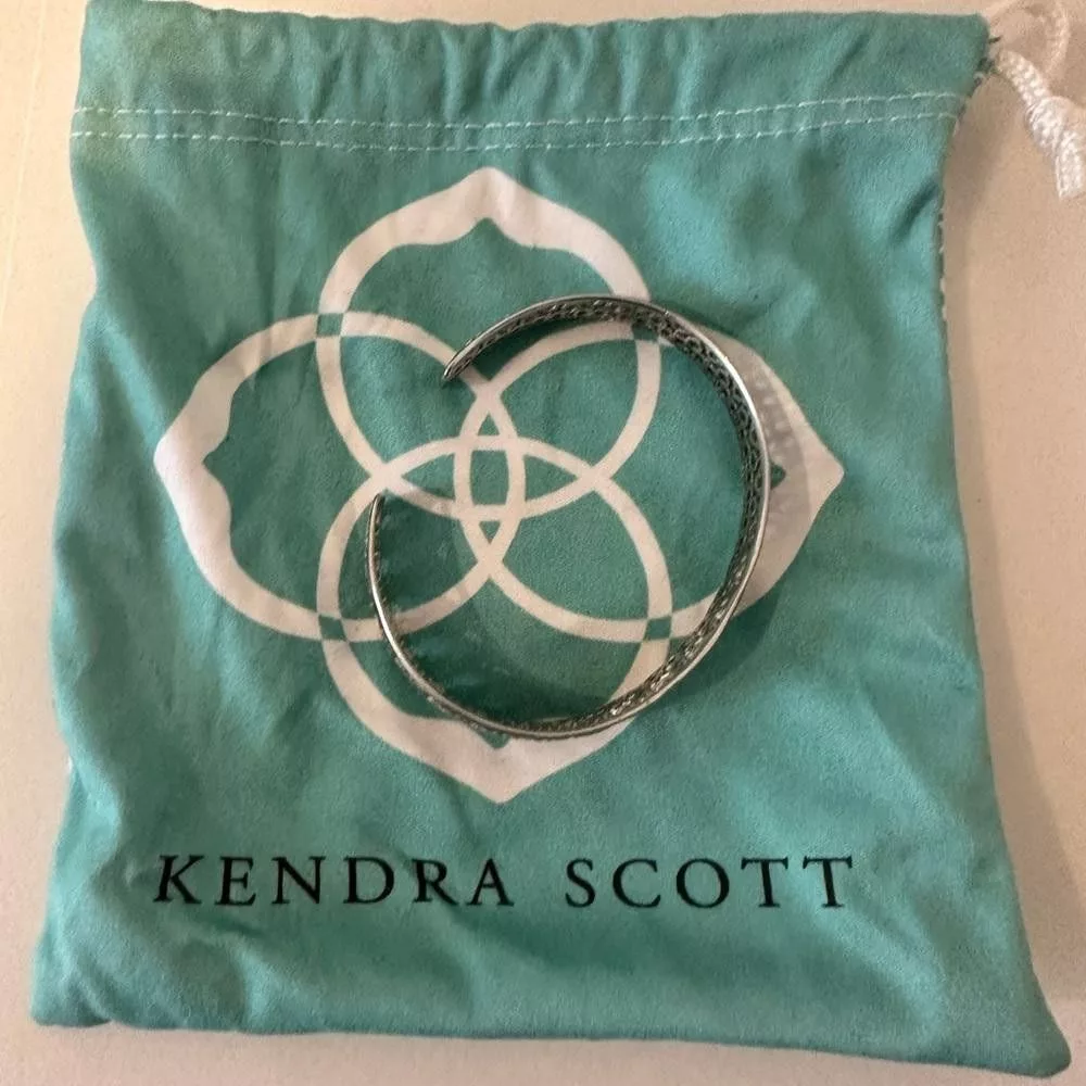Kendra Scott Bracelets Kendra Scott Uma Silver Filigree Cuff Bracelet