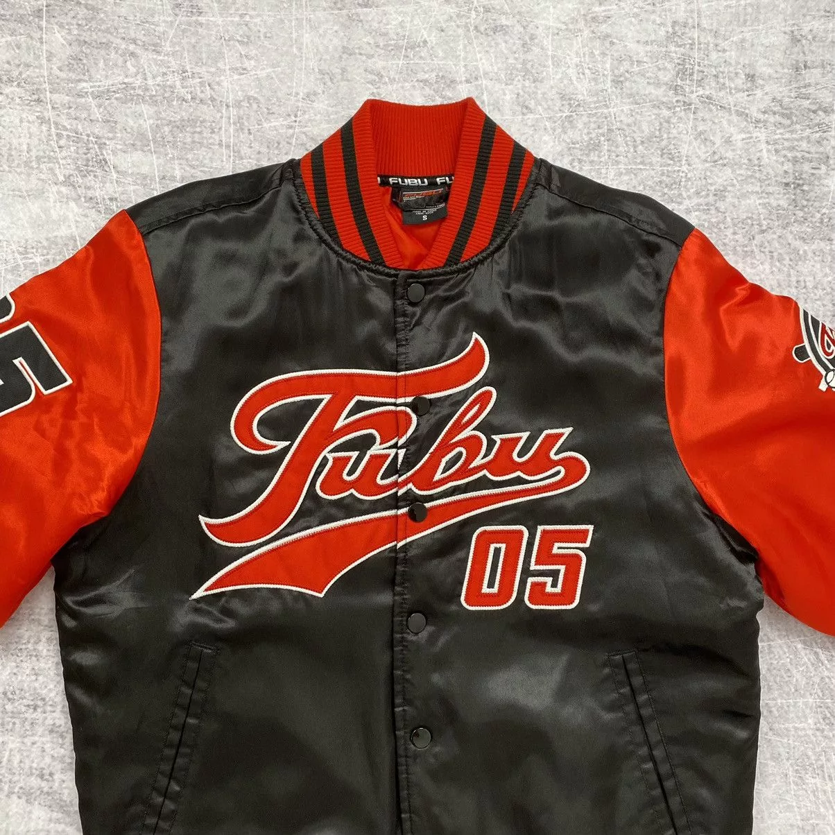 Fubu Bombers Fubu school bomber Black