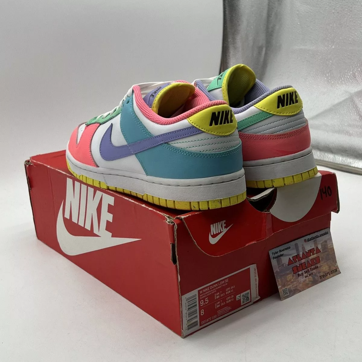 Nike Low Top Sneakers Wmns Nike dunk low candy White