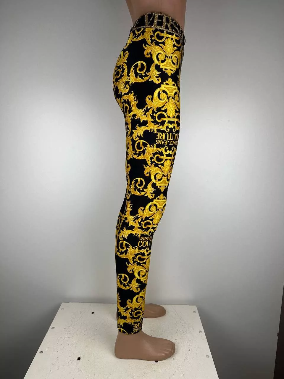 Versace Jeans Couture Leggings Versace Couture Gold