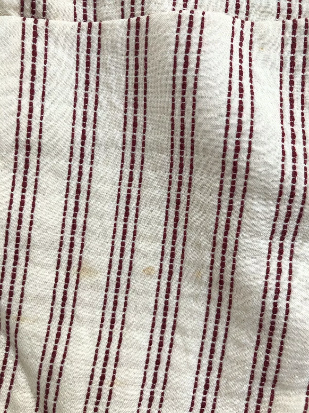 United Arrows Light Jackets United Arrows Stripes Stitching Button Jacket White