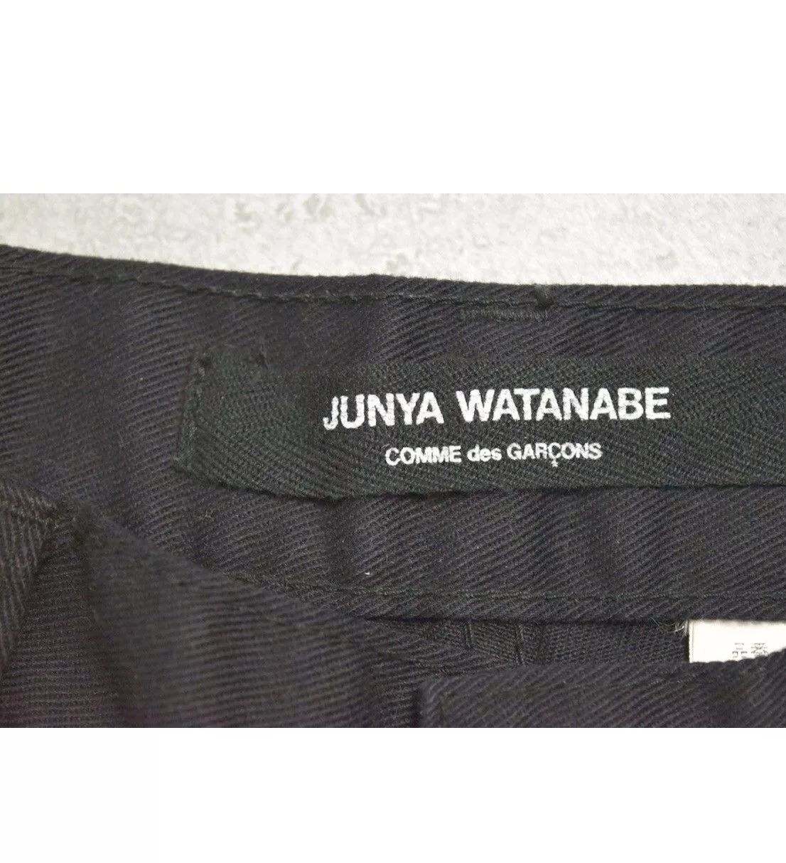 Comme des Garcons Denim Comme des Garcons × Junya Watanabe Junya Watanabe Comme Des Garçons AD2011 Distresed Denim Black