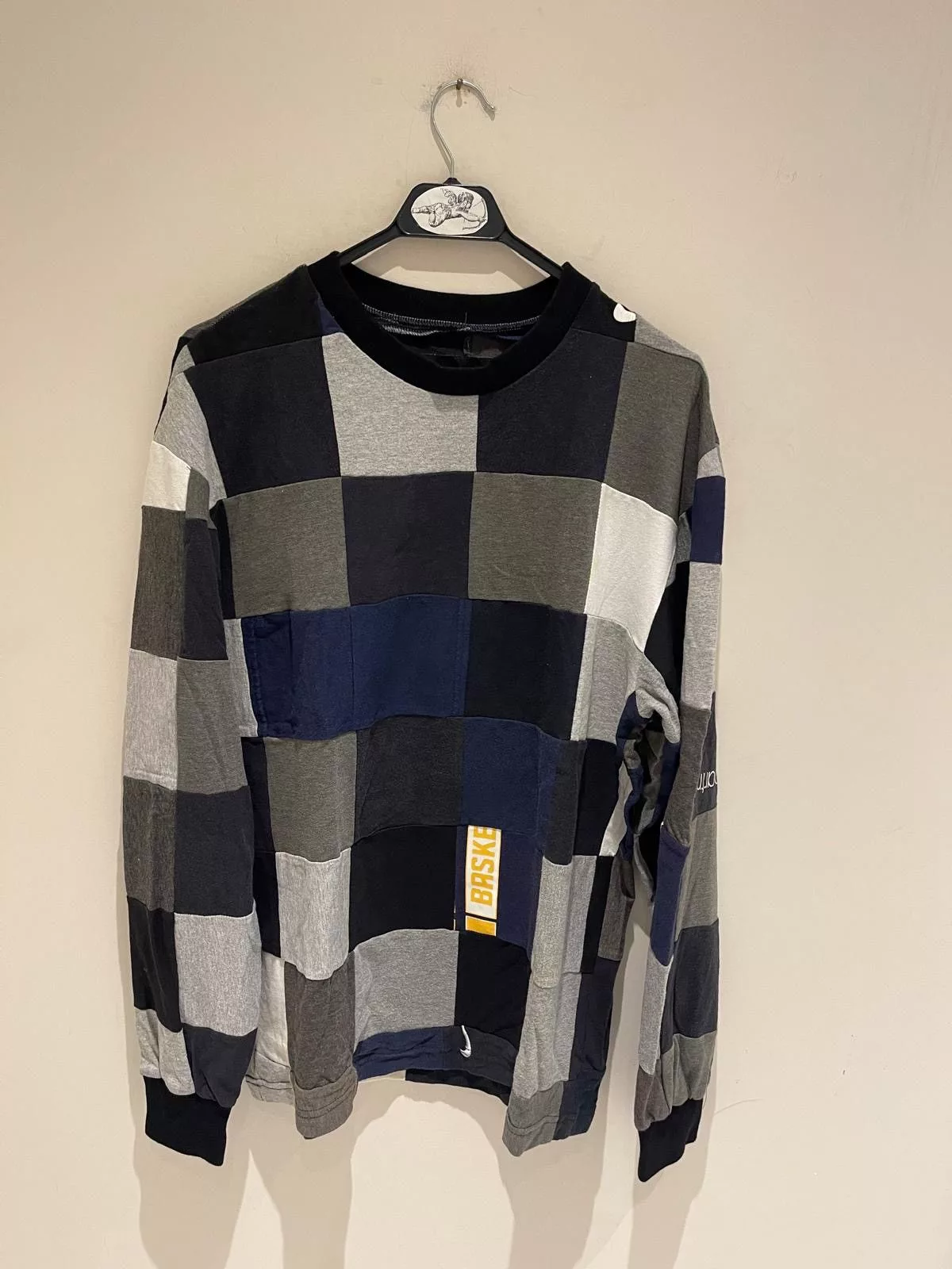 clothsurgeon Long Sleeve T Shirts Clothsurgeon Patchwork Long Sleeve Tshirt Multi