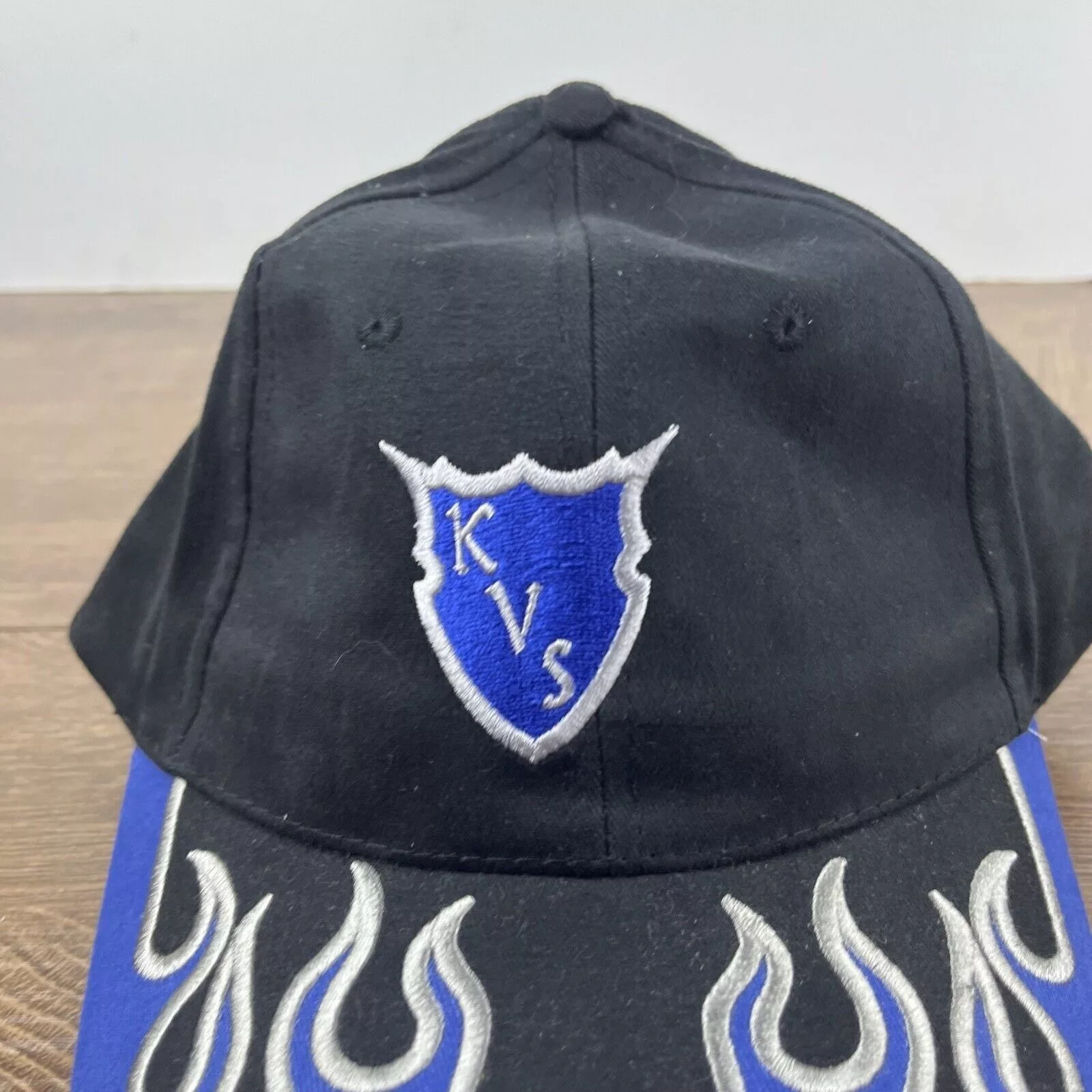 Other Hats Other KVS Devils Hat Black Cap Blue Devils Hat Adjustable Hat Blac